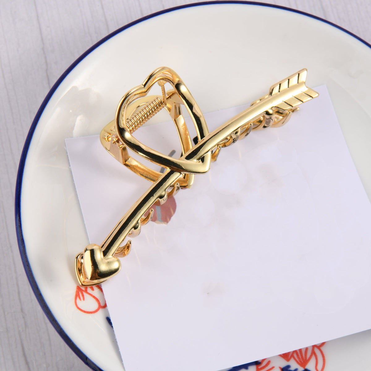 Solid Color Crisscross Hair Clip