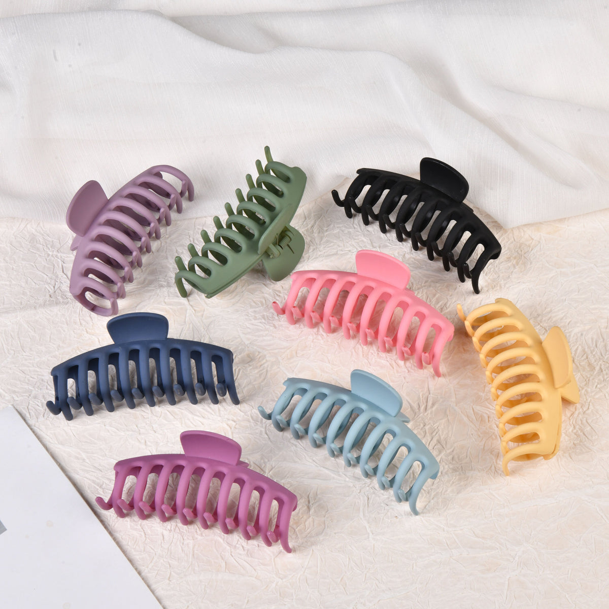 Women's Colorful Claw Clip Set