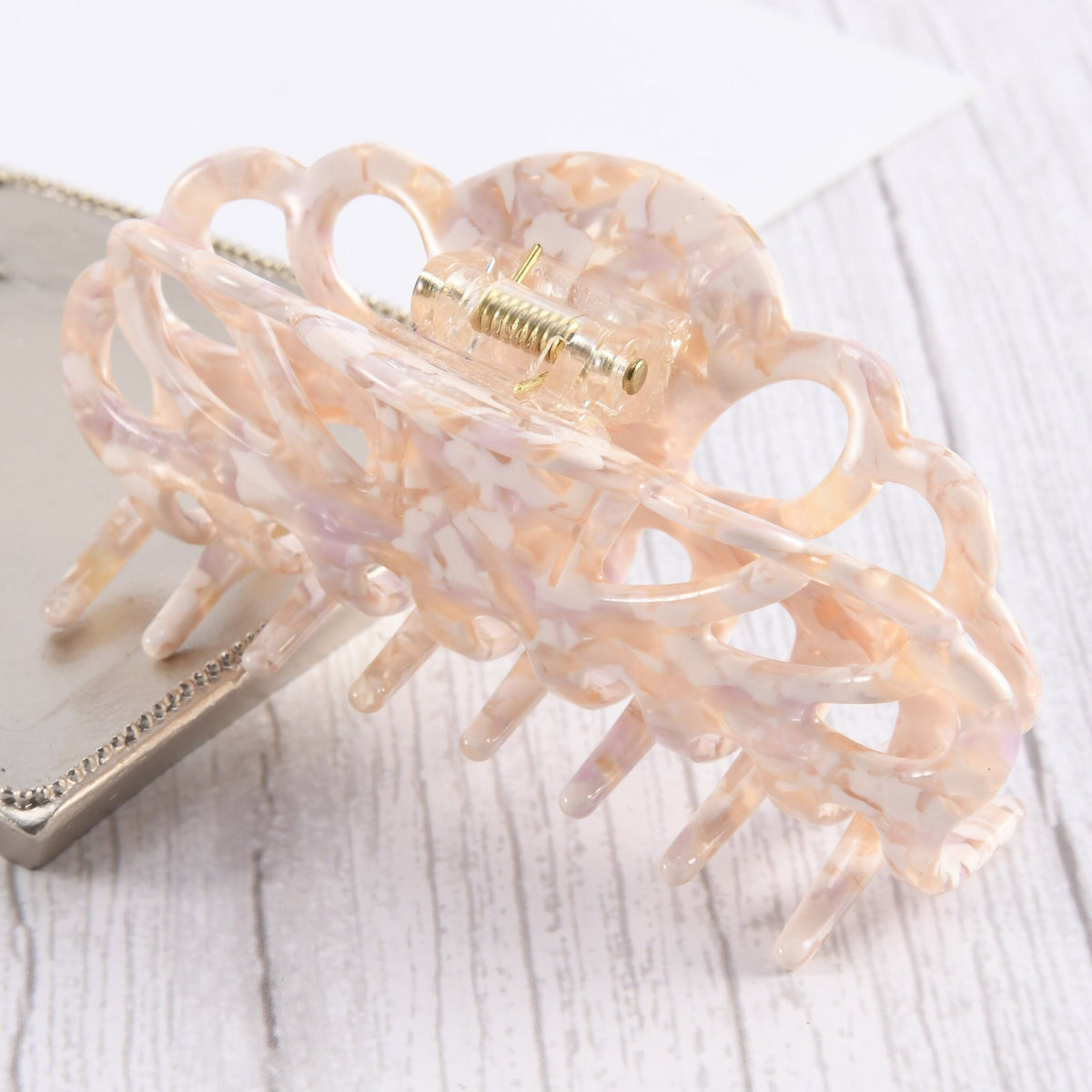 Small Acetate Hair Clip For Women