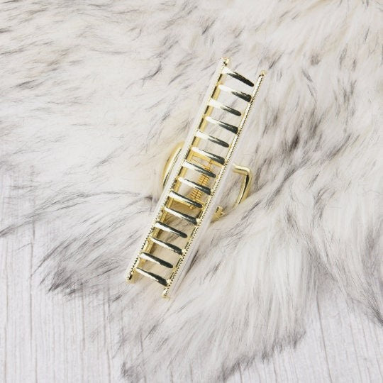 Mixed Color Square Claw Clip