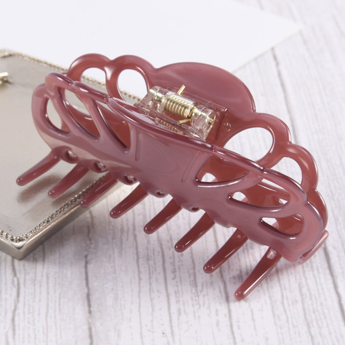 Small Acetate Hair Clip For Women