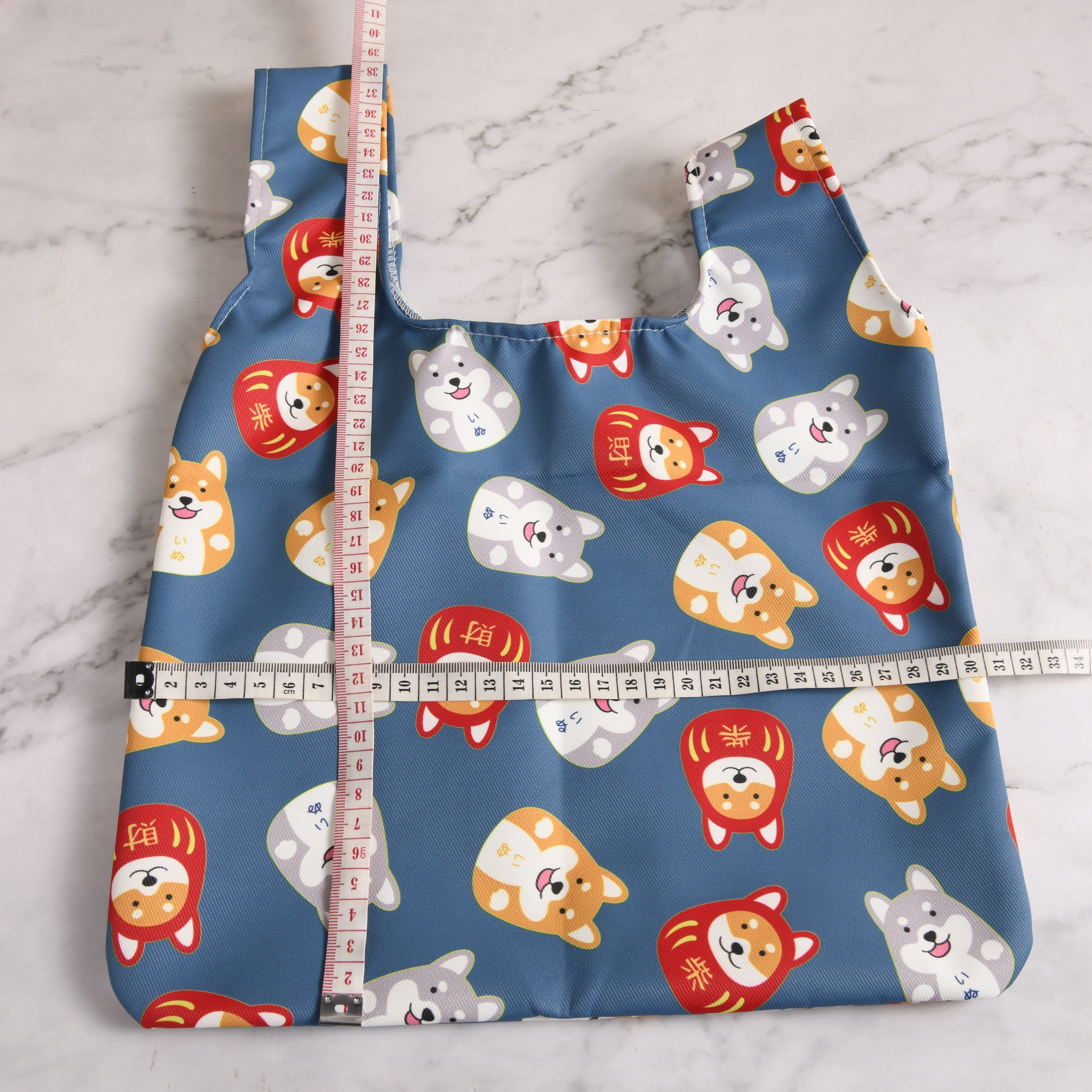 Shiba Inu Japanese Knot Bag,Dog Lover Wrist Bag Cotton
