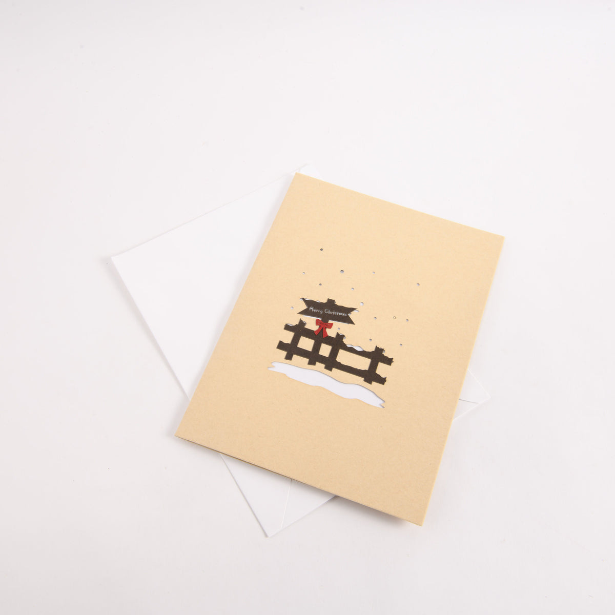 Green Christmas Tree Pop Up Card