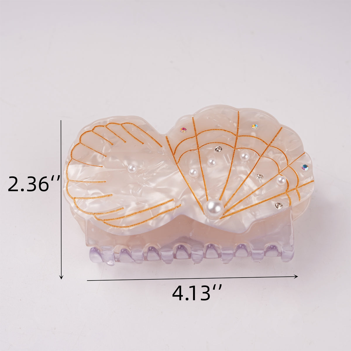 Ocean Animal Inspired Acetate Hair Claw