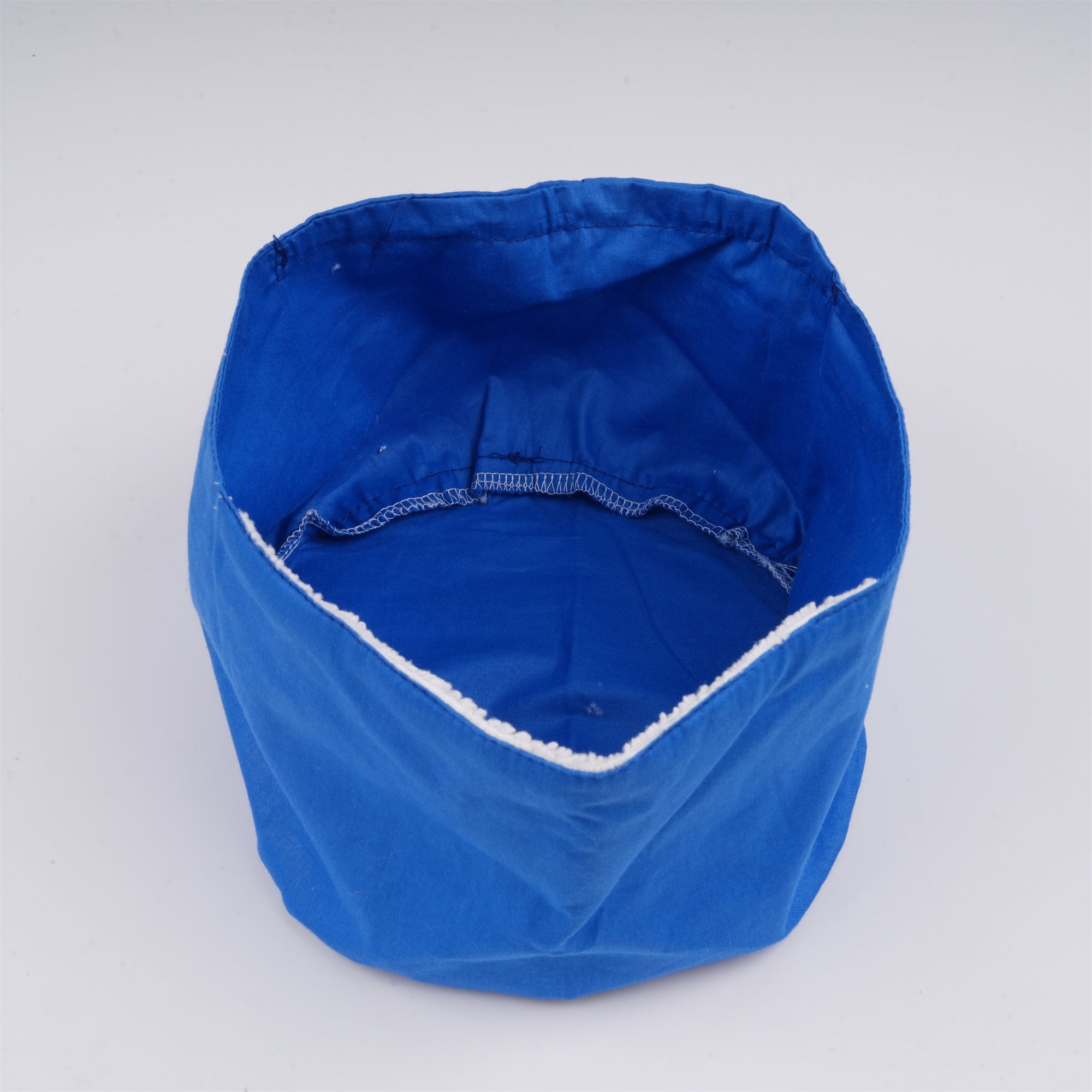 Blue Solid Cotton Surgical Scrub Cap - EURO STYLE