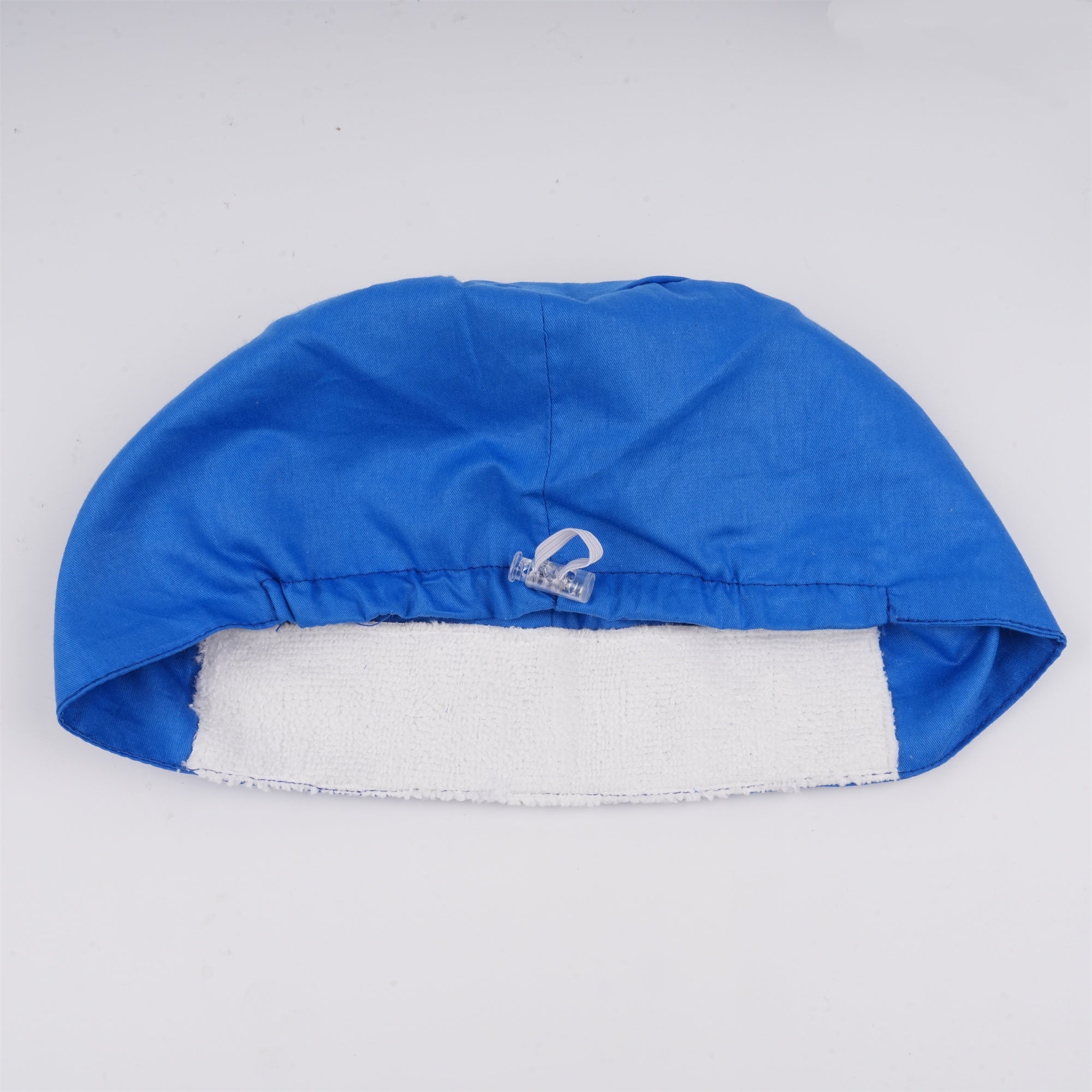 Blue Solid Cotton Surgical Scrub Cap - EURO STYLE