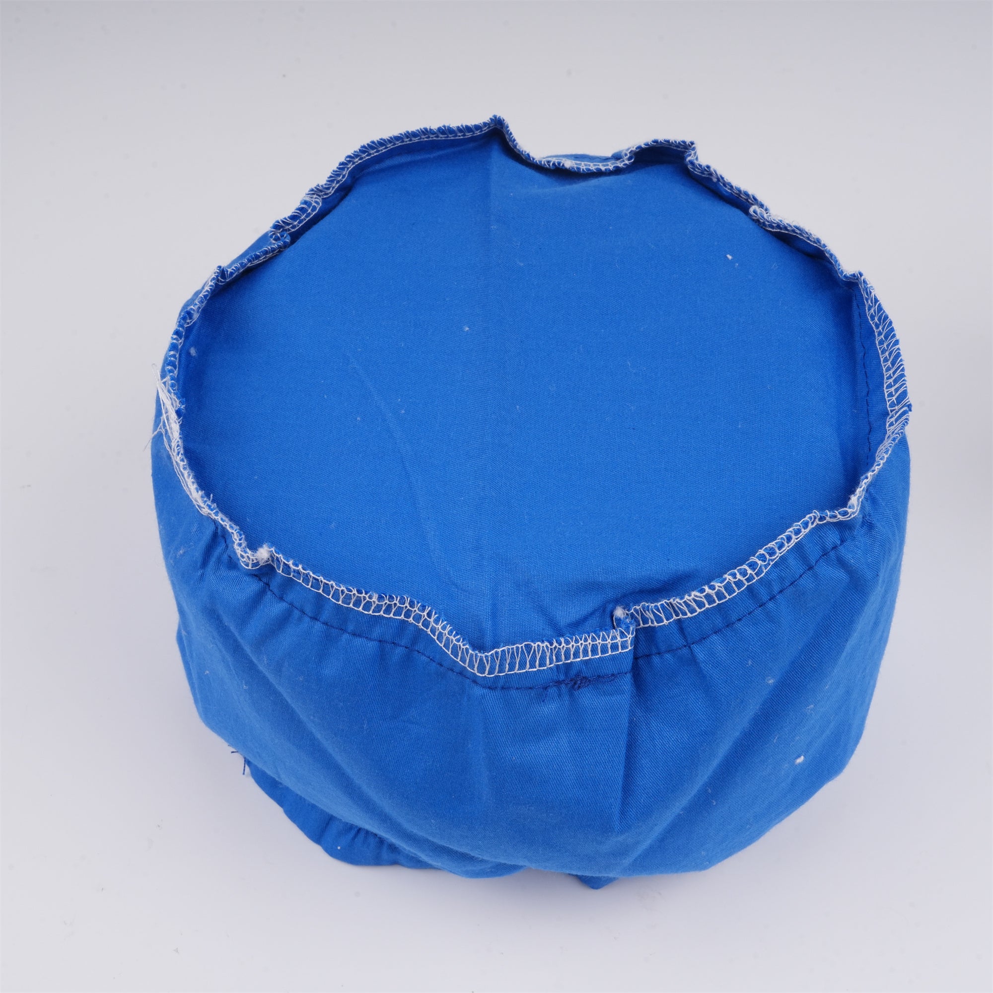 Blue Solid Cotton Surgical Scrub Cap - EURO STYLE