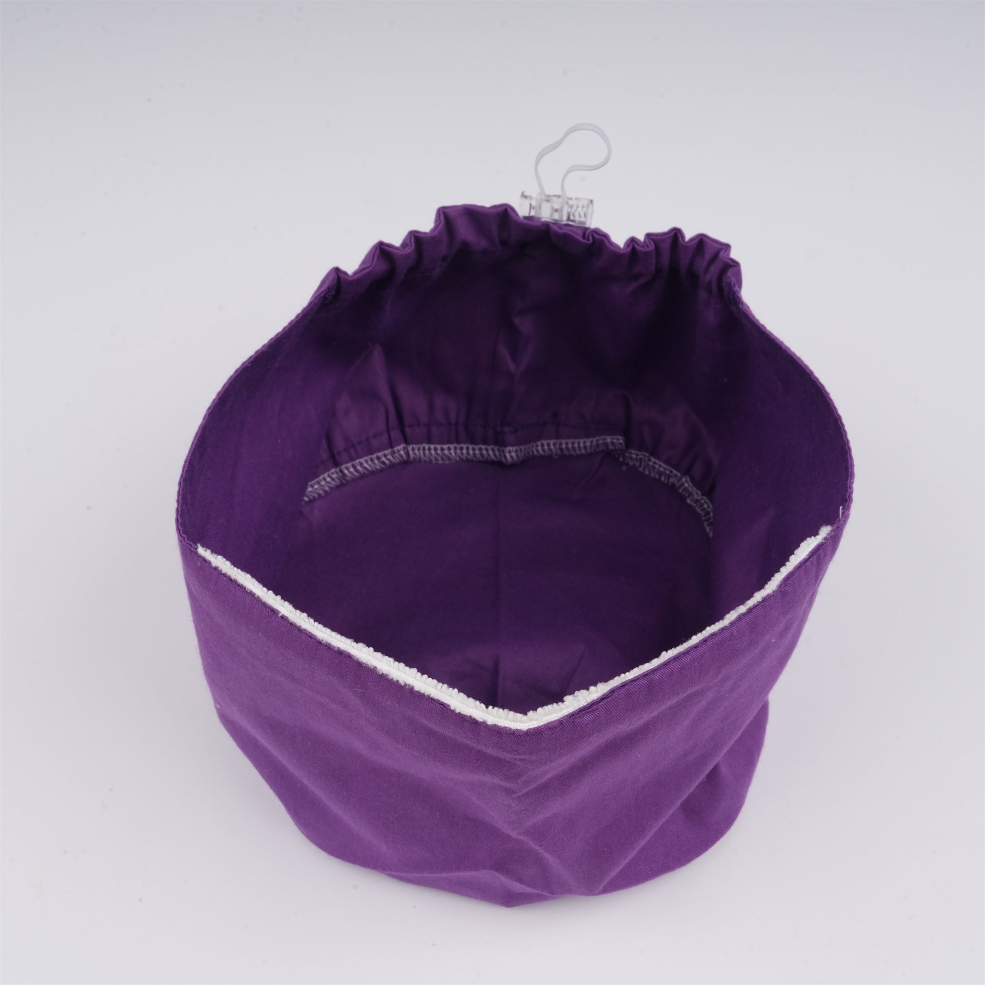 Deep Purple Cotton Surgical Scrub Cap - EURO STYLE
