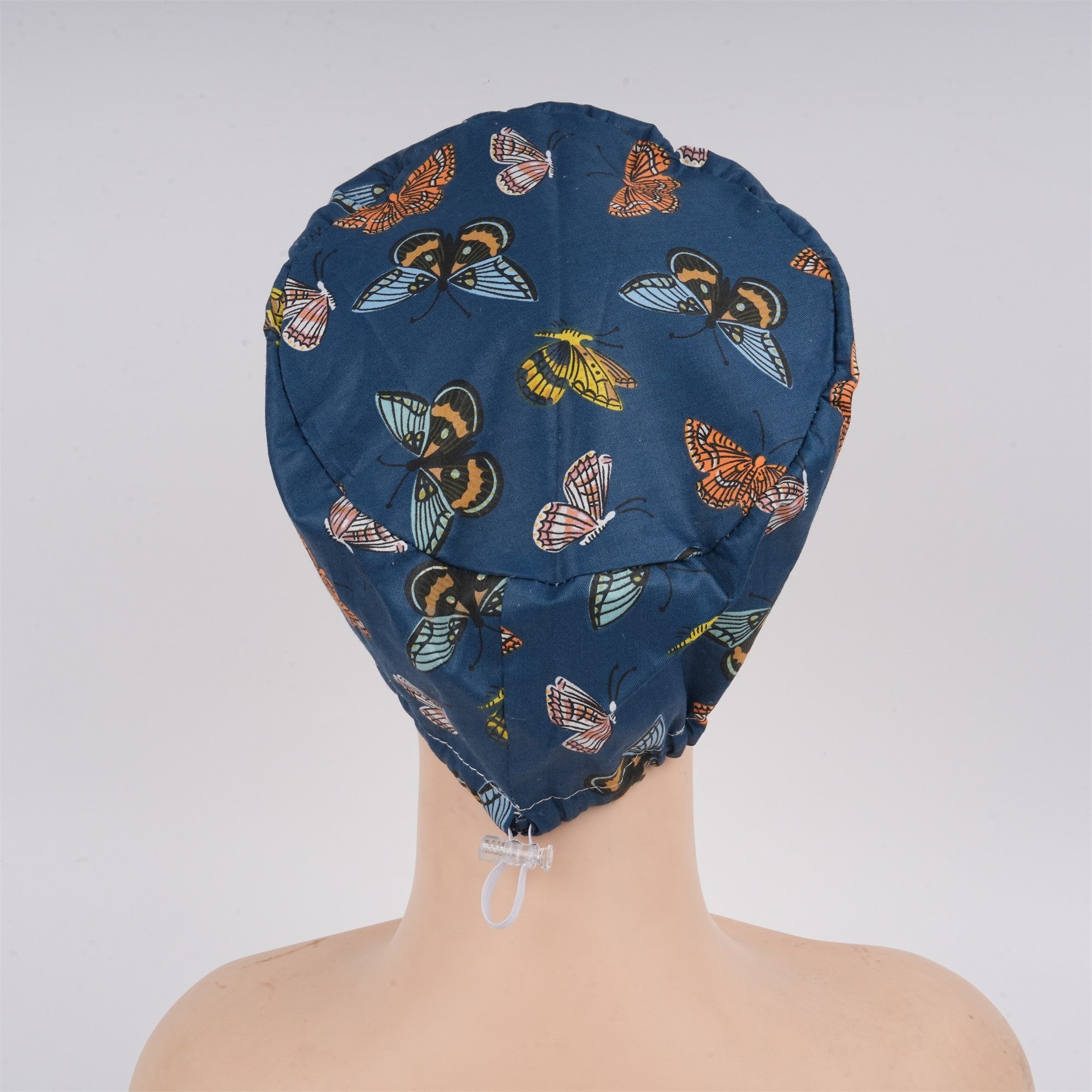 Navy Bue Surgical Scrub Cap, Healthcare Worker Headwear
