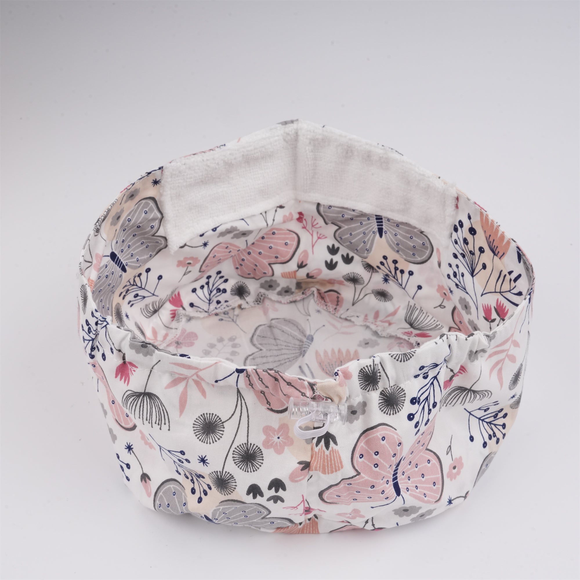PInk Butterfly Euro Surgical Scub Cap