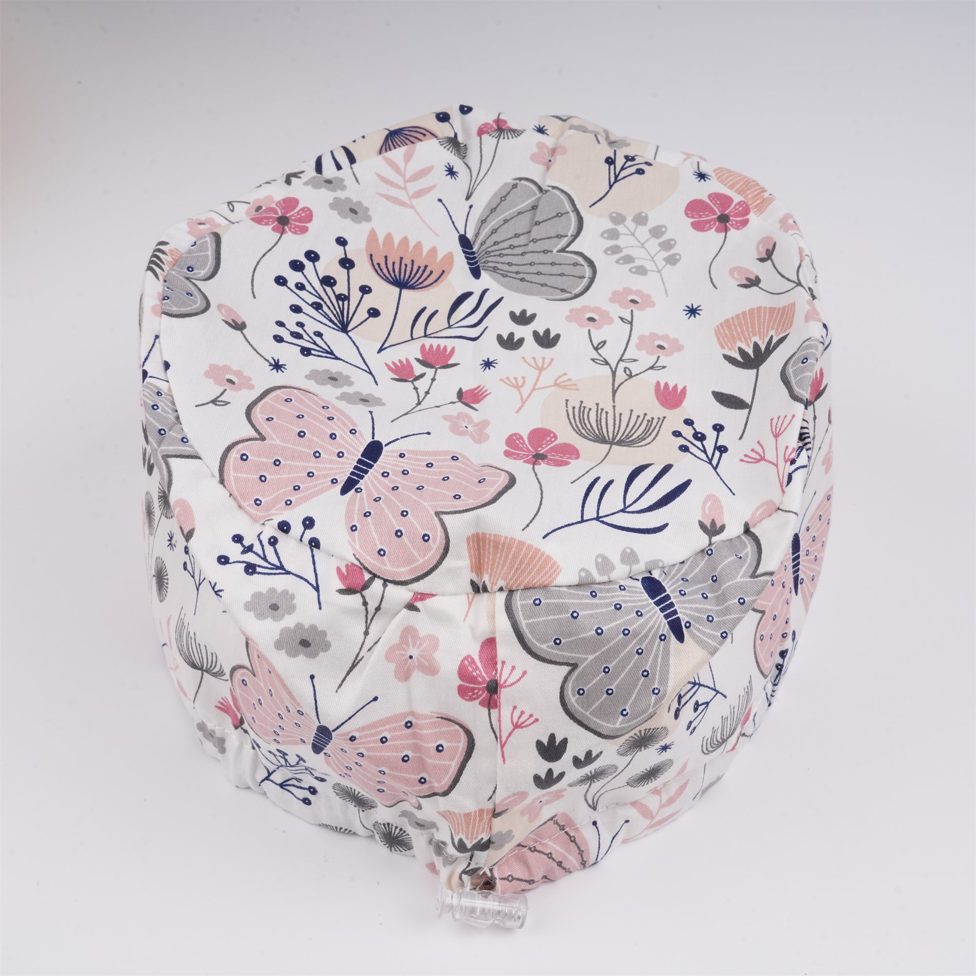 PInk Butterfly Euro Surgical Scub Cap