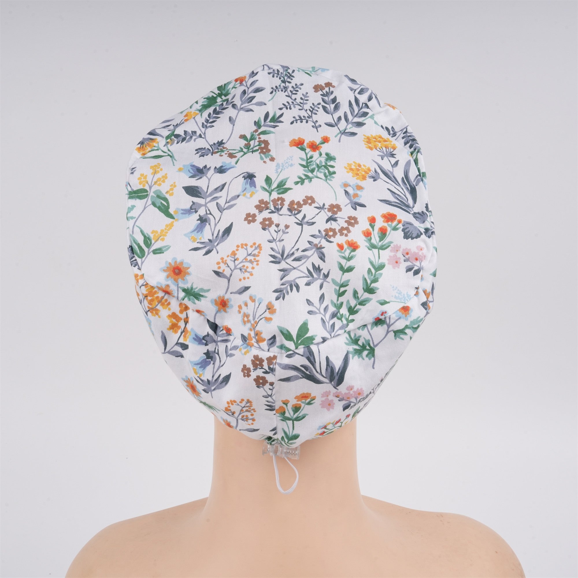 Greeny Plants Euro Style Surgical Scrub Cap,Nurse Doctor Medical Cap