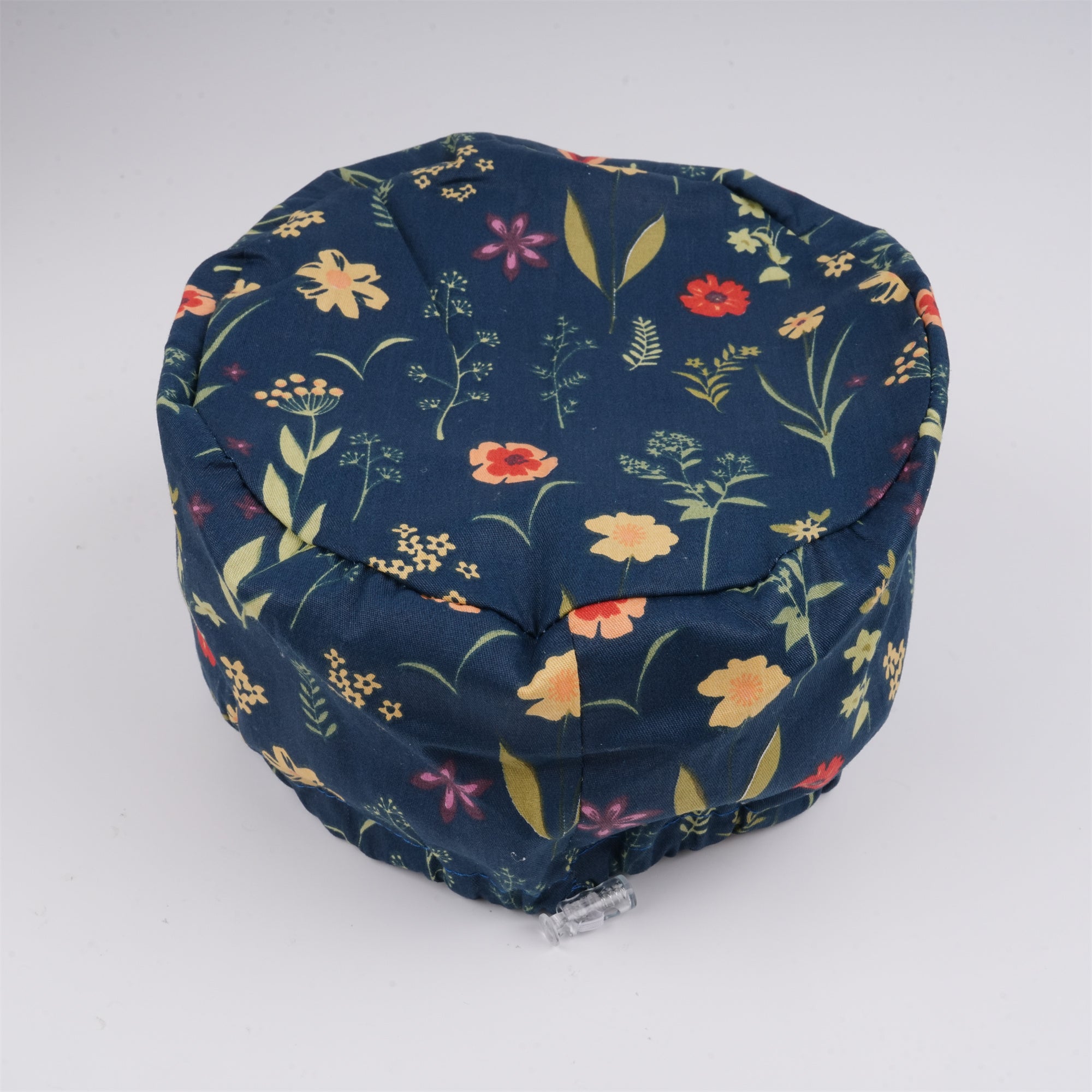 Cotton Euro Style Surgical Scrub Cap,Yellow Orange Flowers