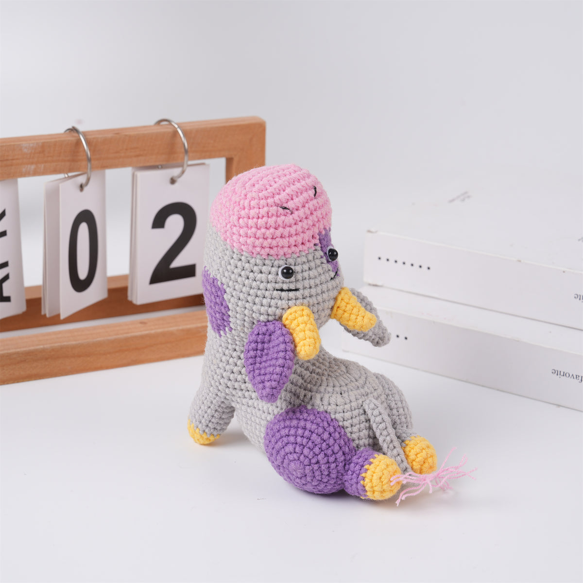 Cute Yoga Animal Crochet Phone Holder