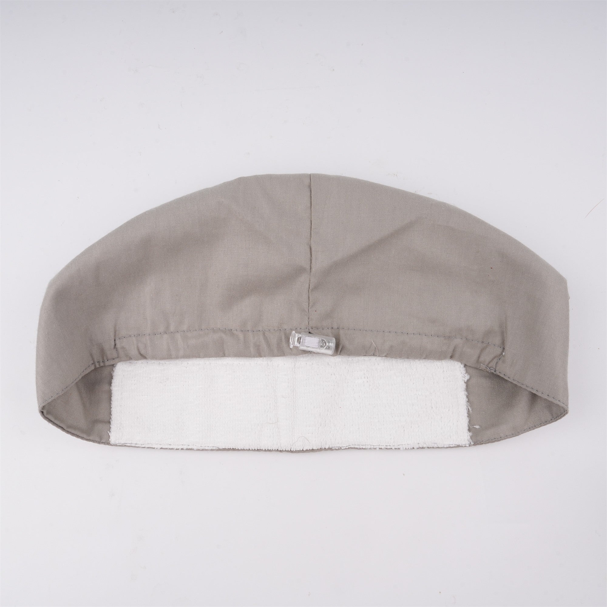 Grey Solid Cotton Surgical Scrub Cap - EURO STYLE