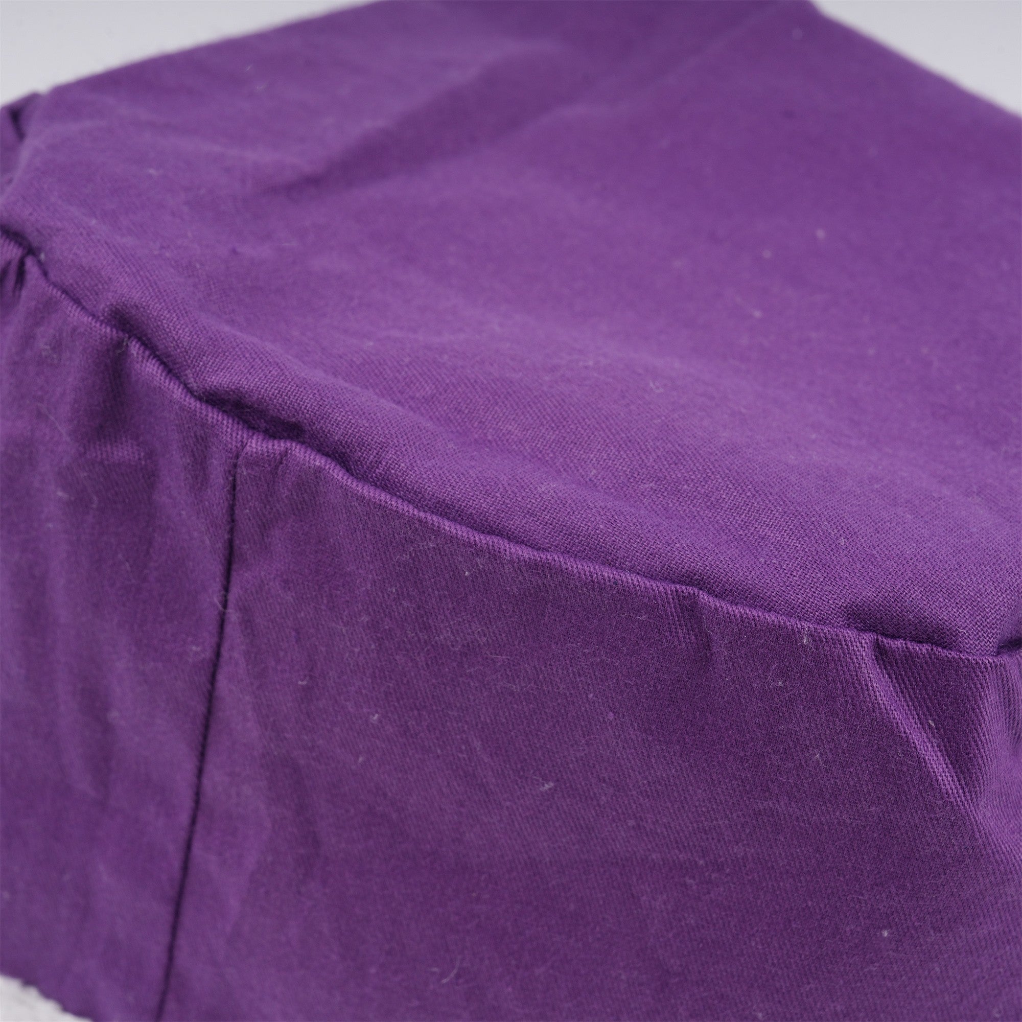 Deep Purple Cotton Surgical Scrub Cap - Tie-back Style