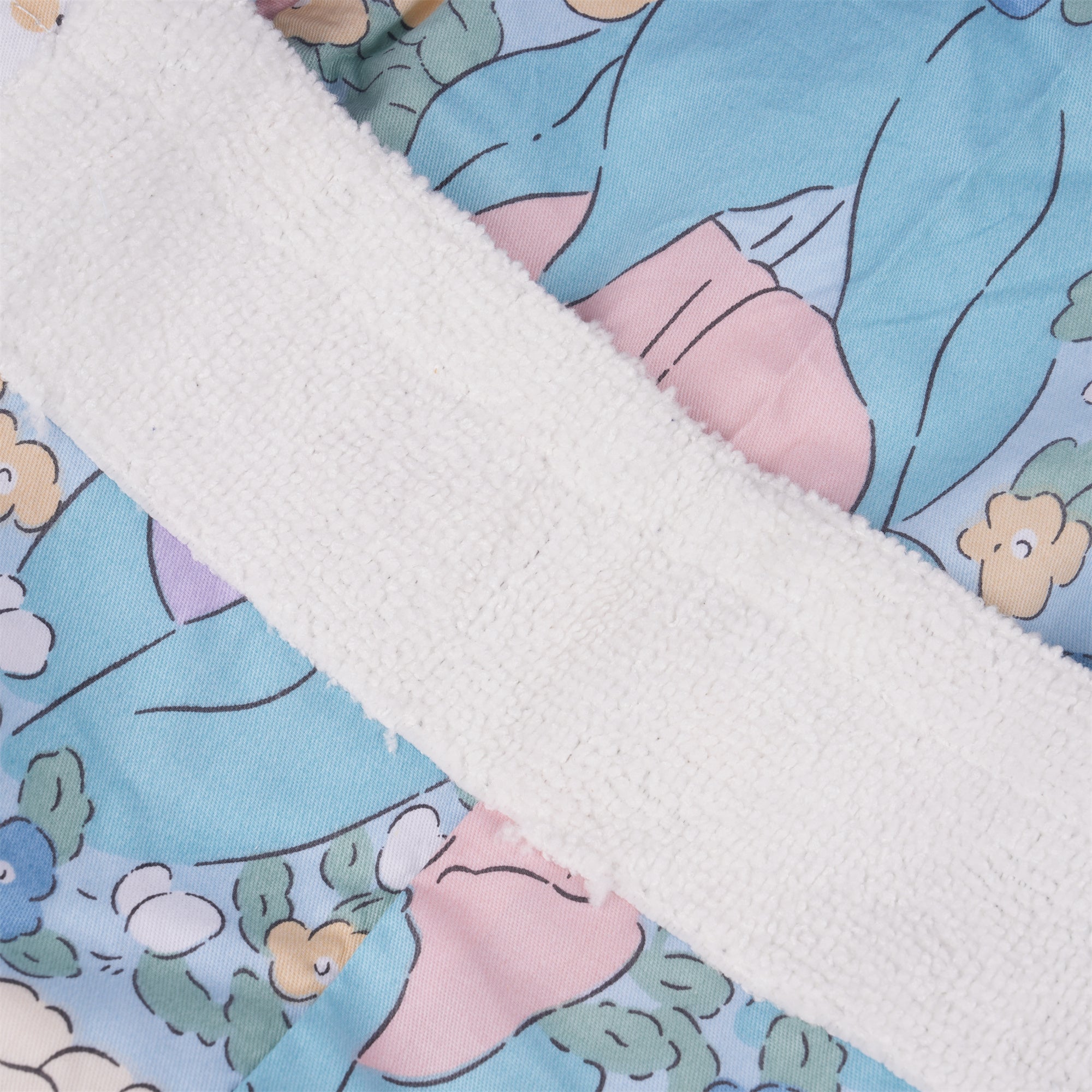 Tulip Bunny Cotton Ponytail Scrub Cap