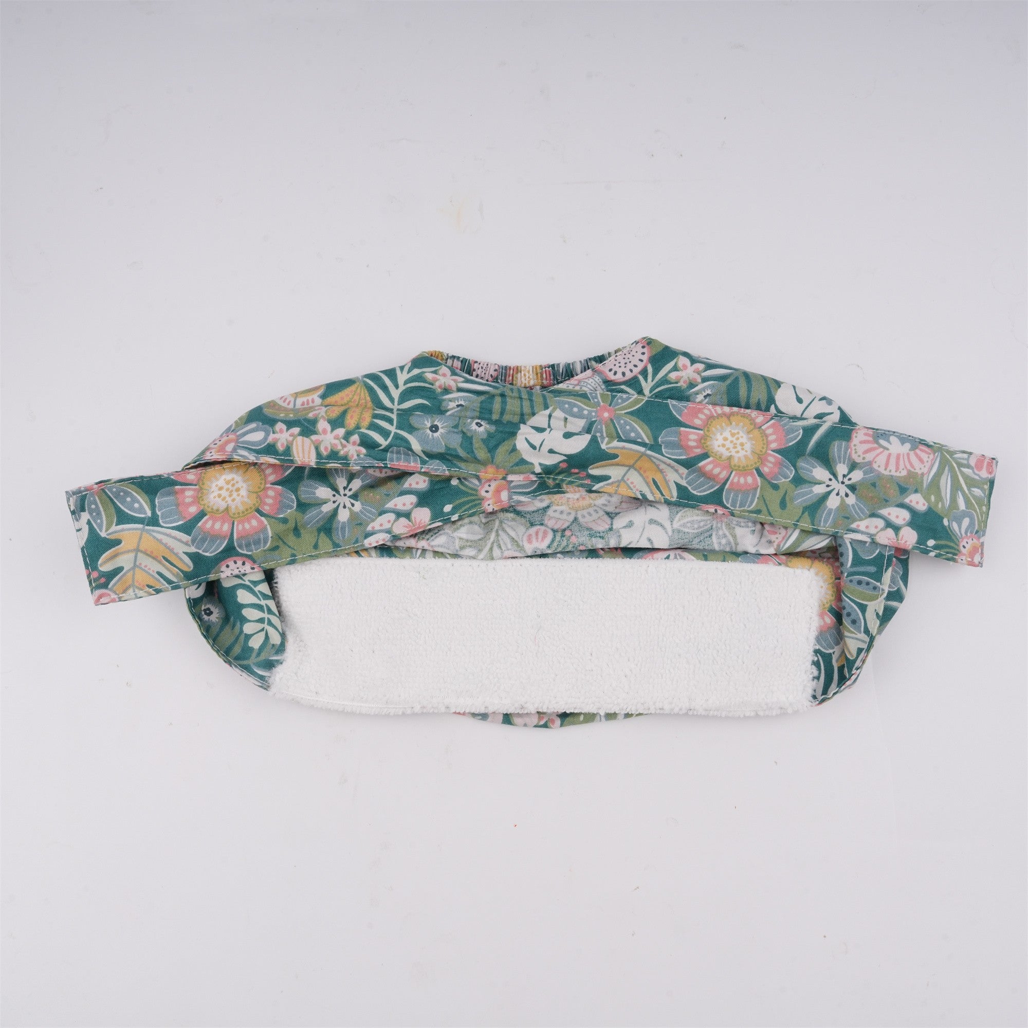 Greeny Plant Cotton Scrub Cap - Tieback Style