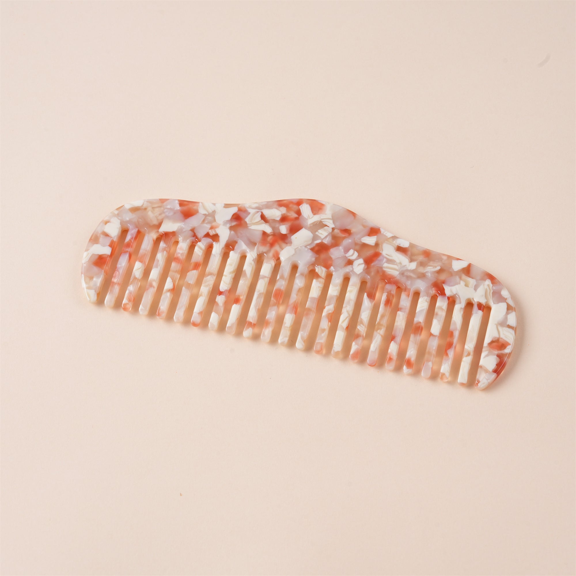 Acetate Hair Comb for Adults & Kids, Marble Tortoise Bridal Bridesmaid Gift