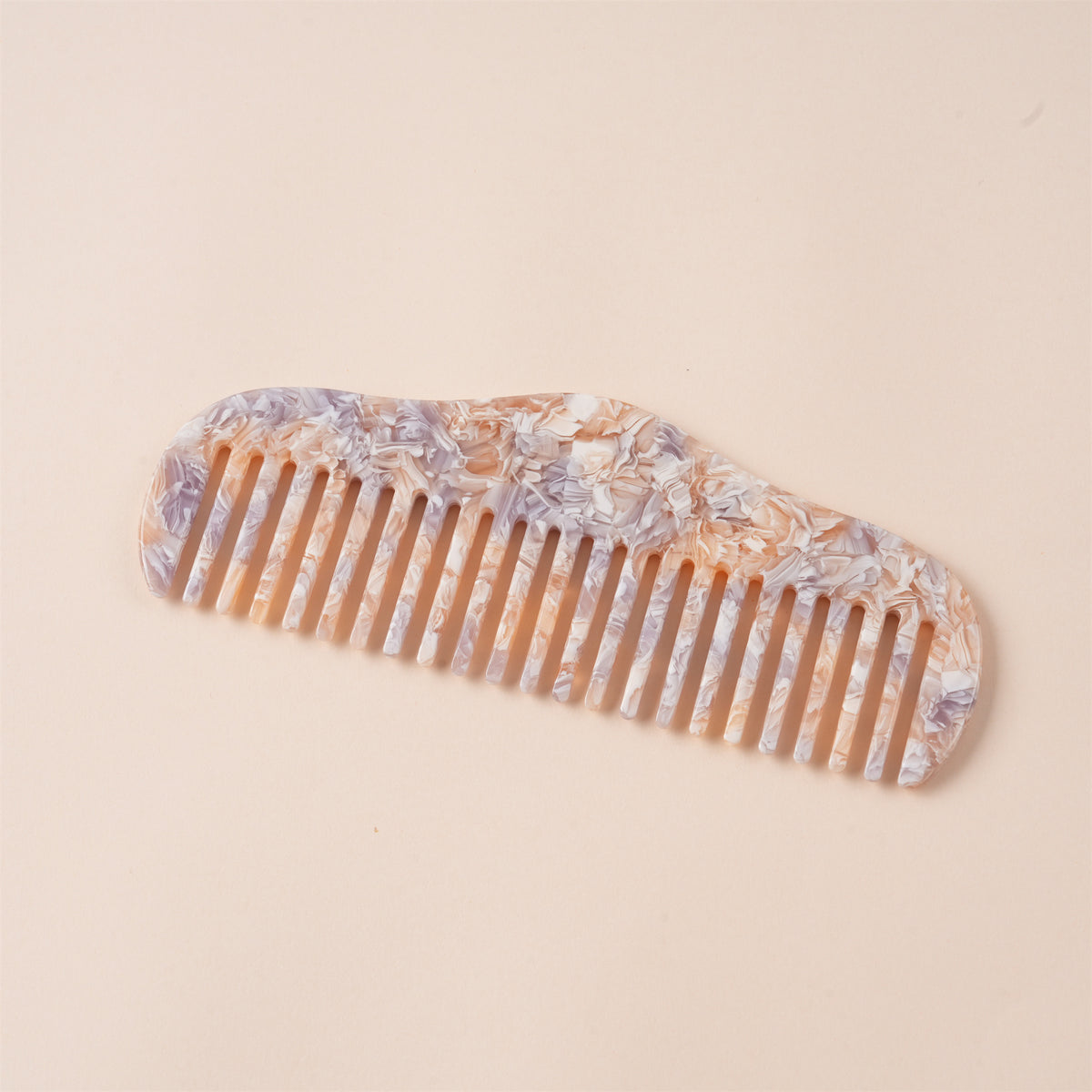 Acetate Hair Comb for Adults & Kids, Marble Tortoise Bridal Bridesmaid Gift