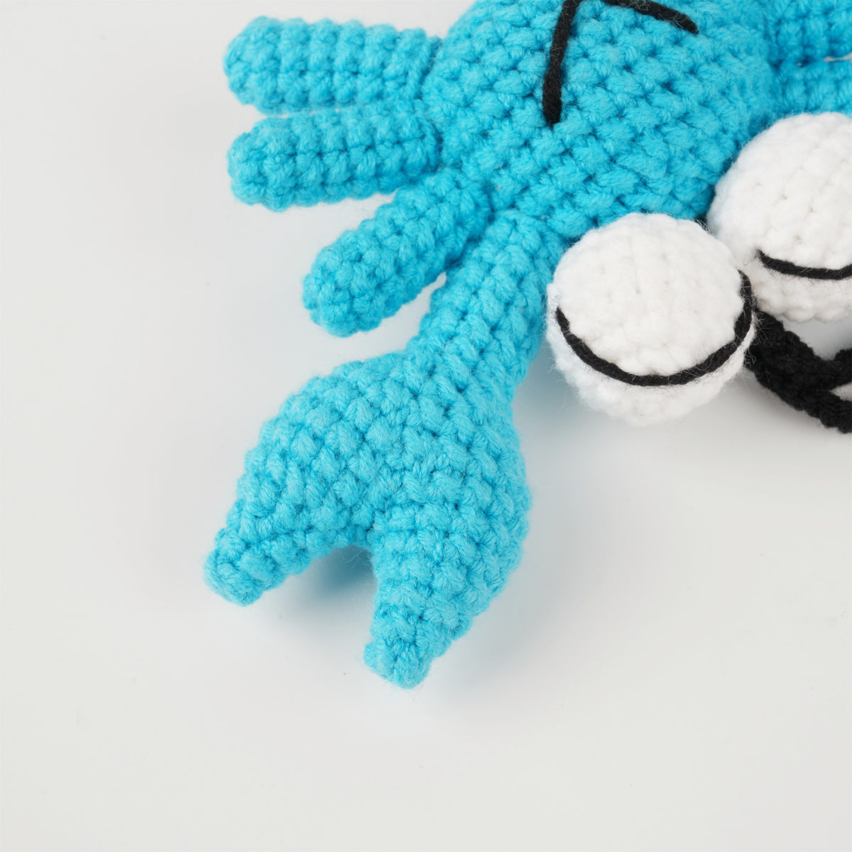 Handmade Crochet Crab Pendant, Ocean Animal Car Hanging