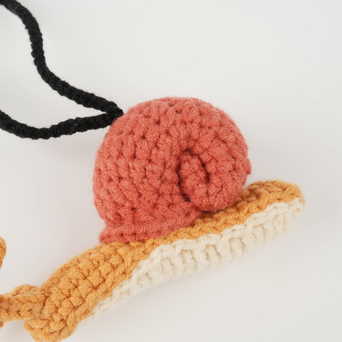 Crochet Snail Car Hanging