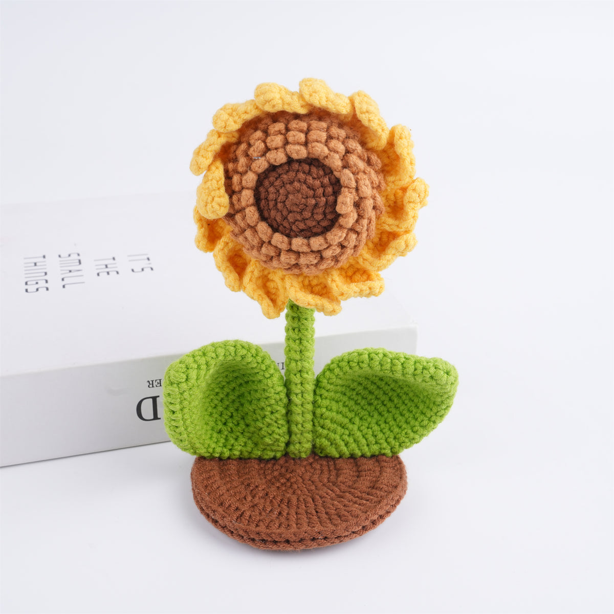 Crochet Tulip/Sunflower Phone Holder,Handmade Gifts