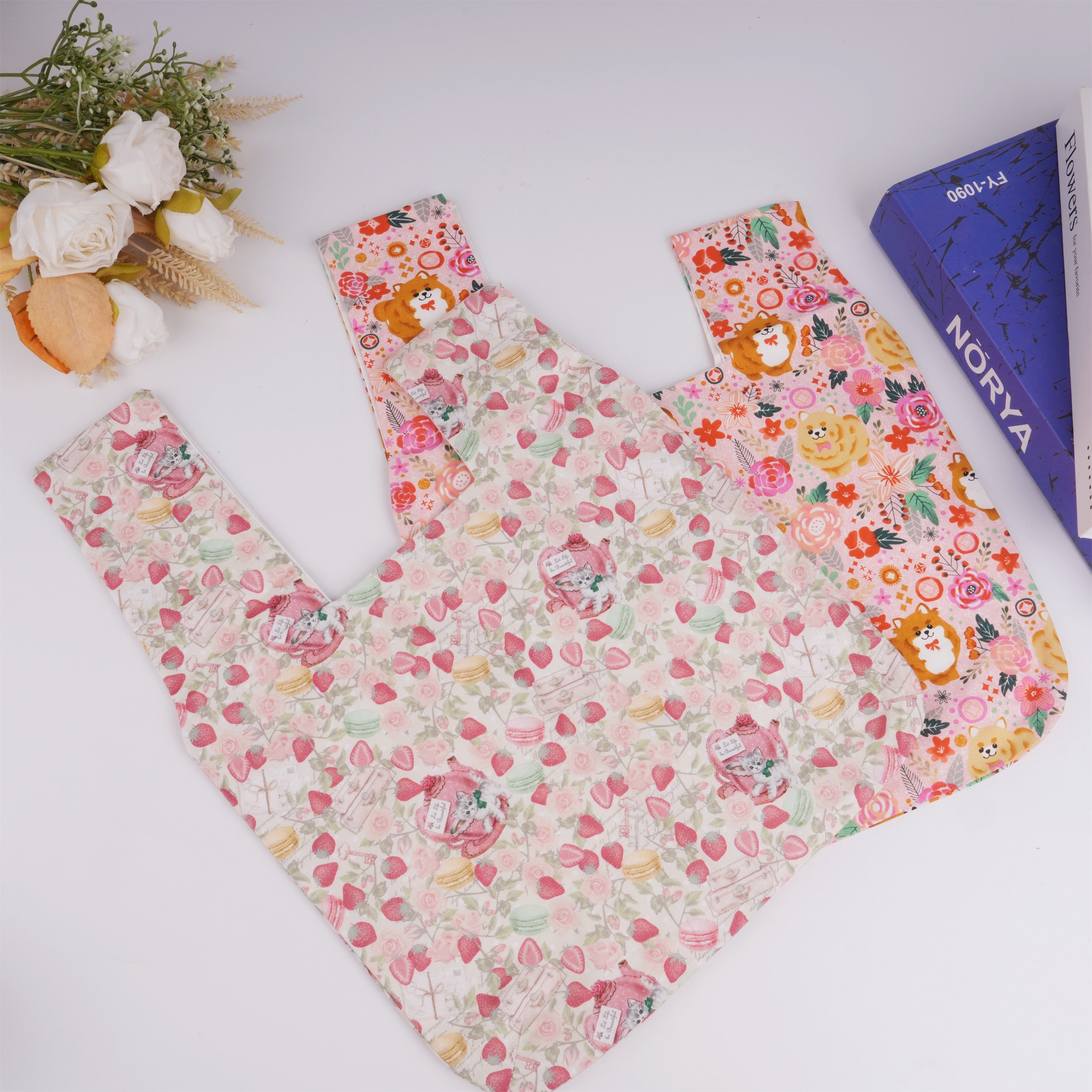 Sweet Doggy Cat Satin Knot Bag,Great for Wedding Guest,Bridesmaid Party,Birthday