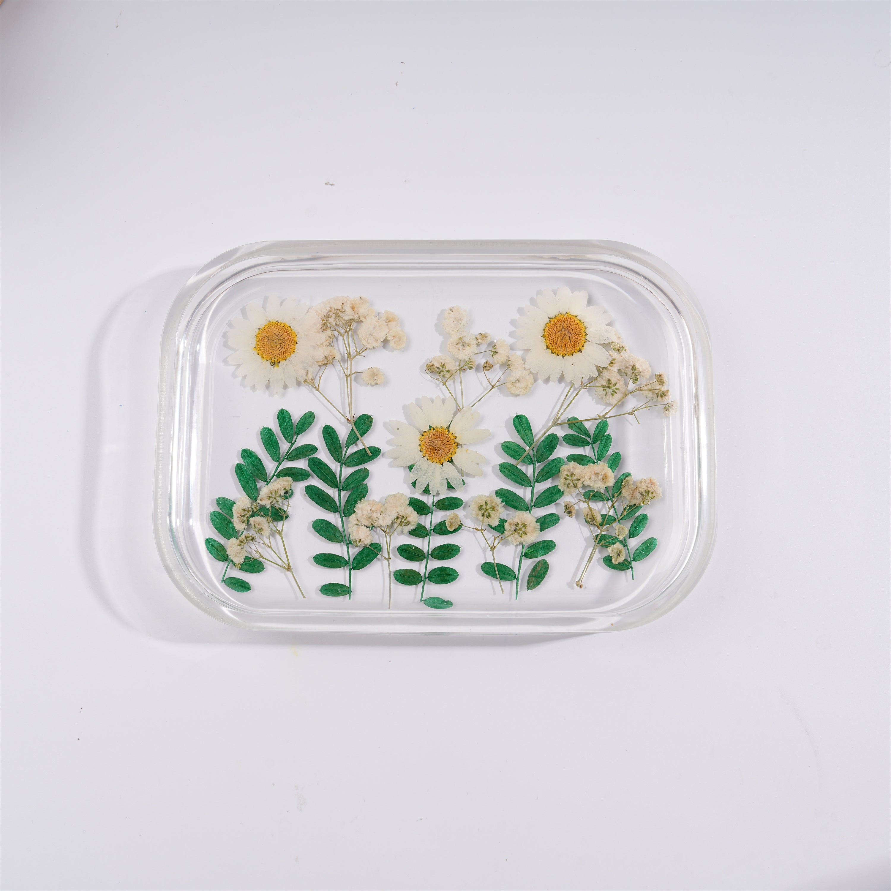 Resin Flower Coasters with Real Dried Flowers