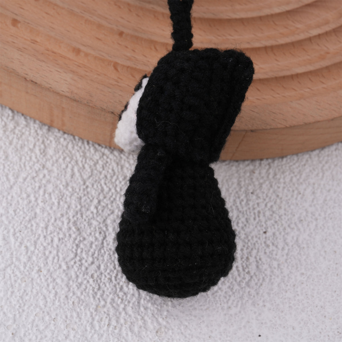 Halloween Ghost Killer Crochet Car Mirror Hanging