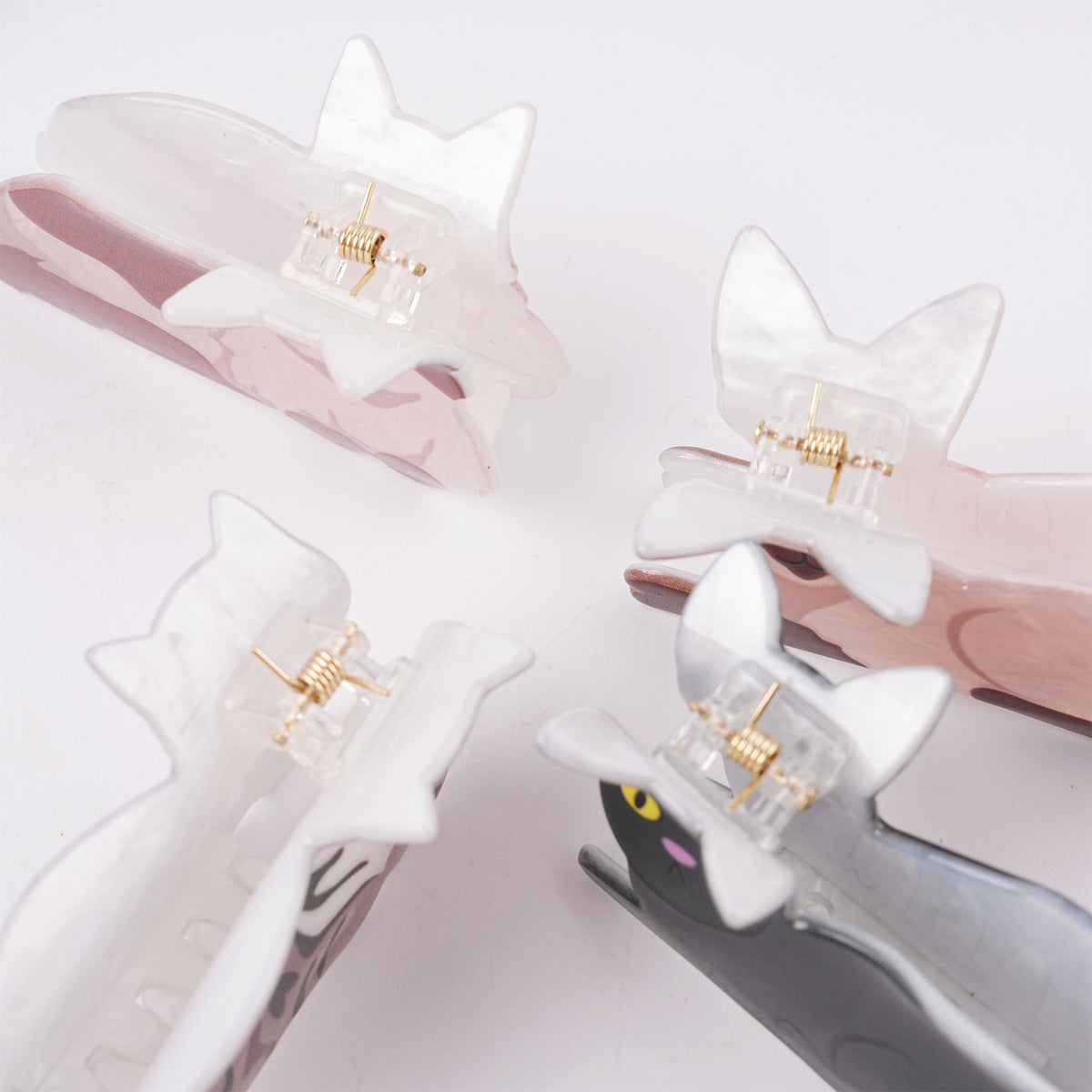 Kitten Acetate Hair Claw