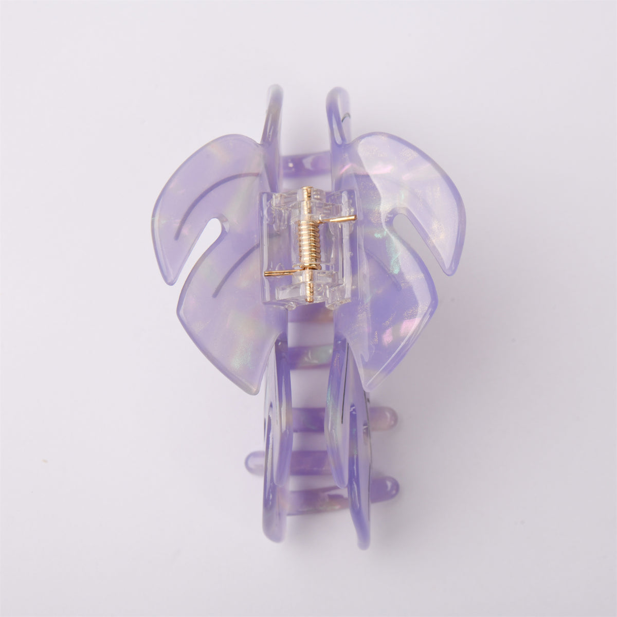Monstera Leaf Hair Claw,Unique Leaf Shape Acetate Hair Clip Claw,Medium hair claw,Gift for Her