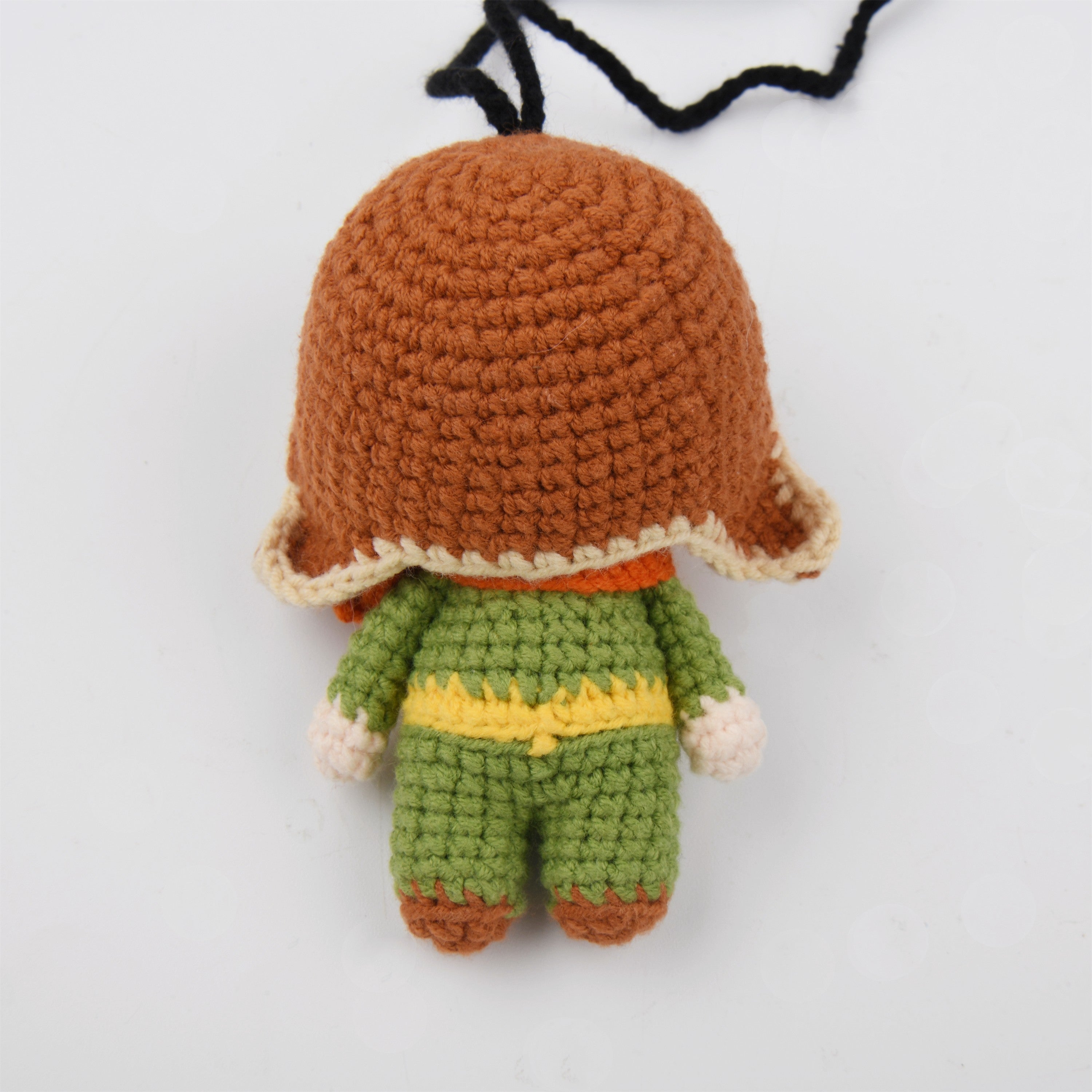 Kawaii Crochet Little Prince Ornament,Car Hanging Decor