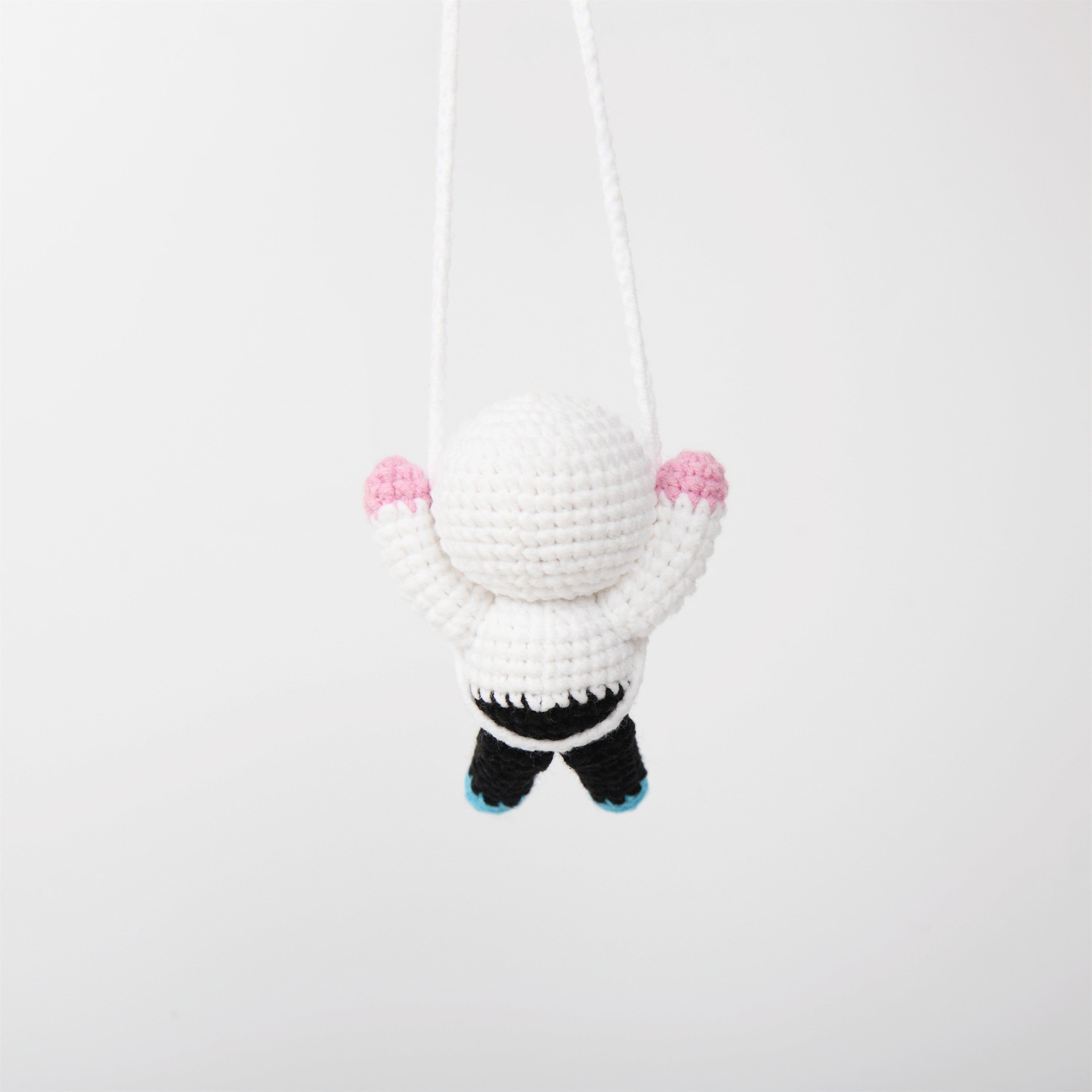 Handmade The Avengers Crochet Doll Car Pendant Oranment