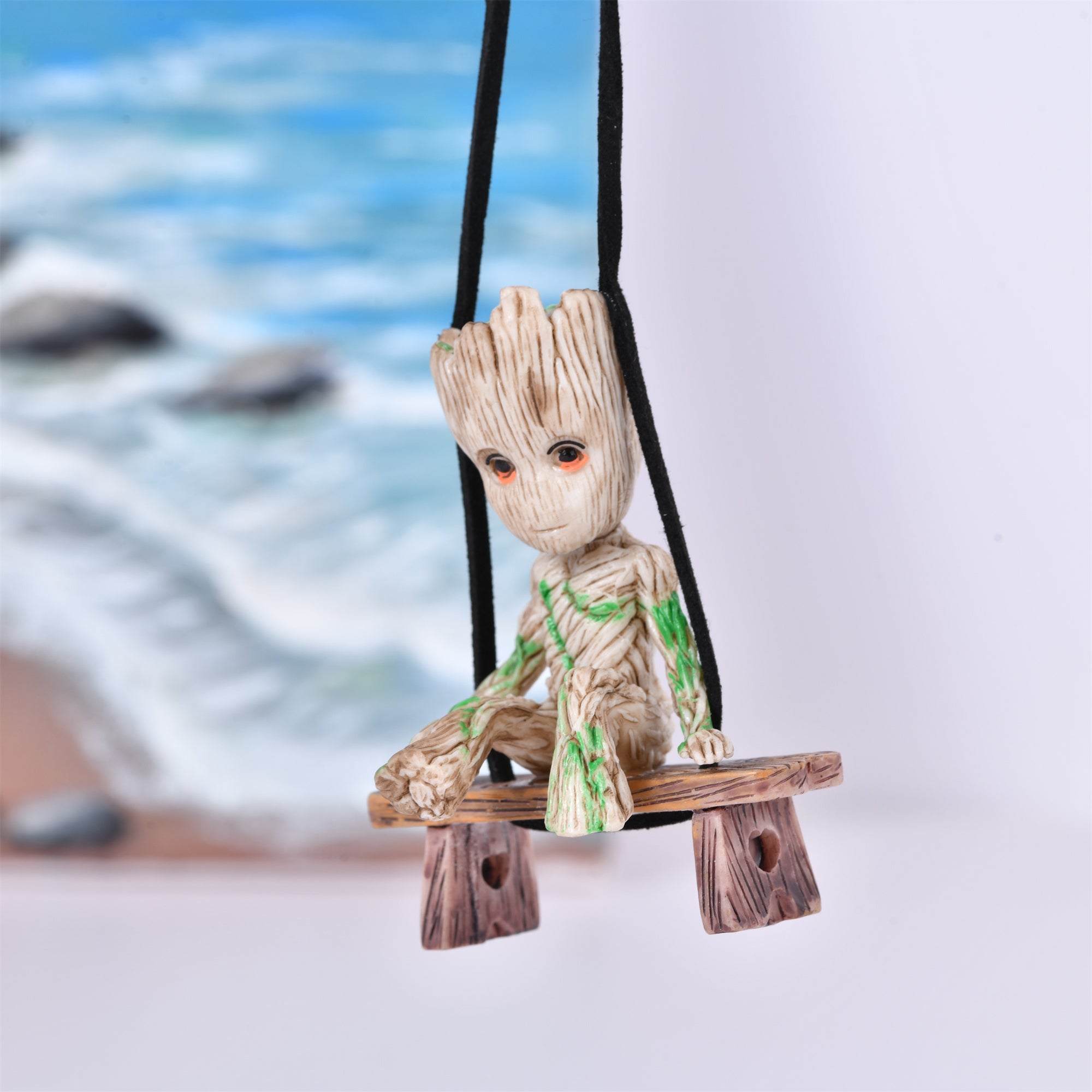 Resin Anime Swing Car Pendant,Interior Mirror Ornament,Car Accessories for Men,Birthday Gift