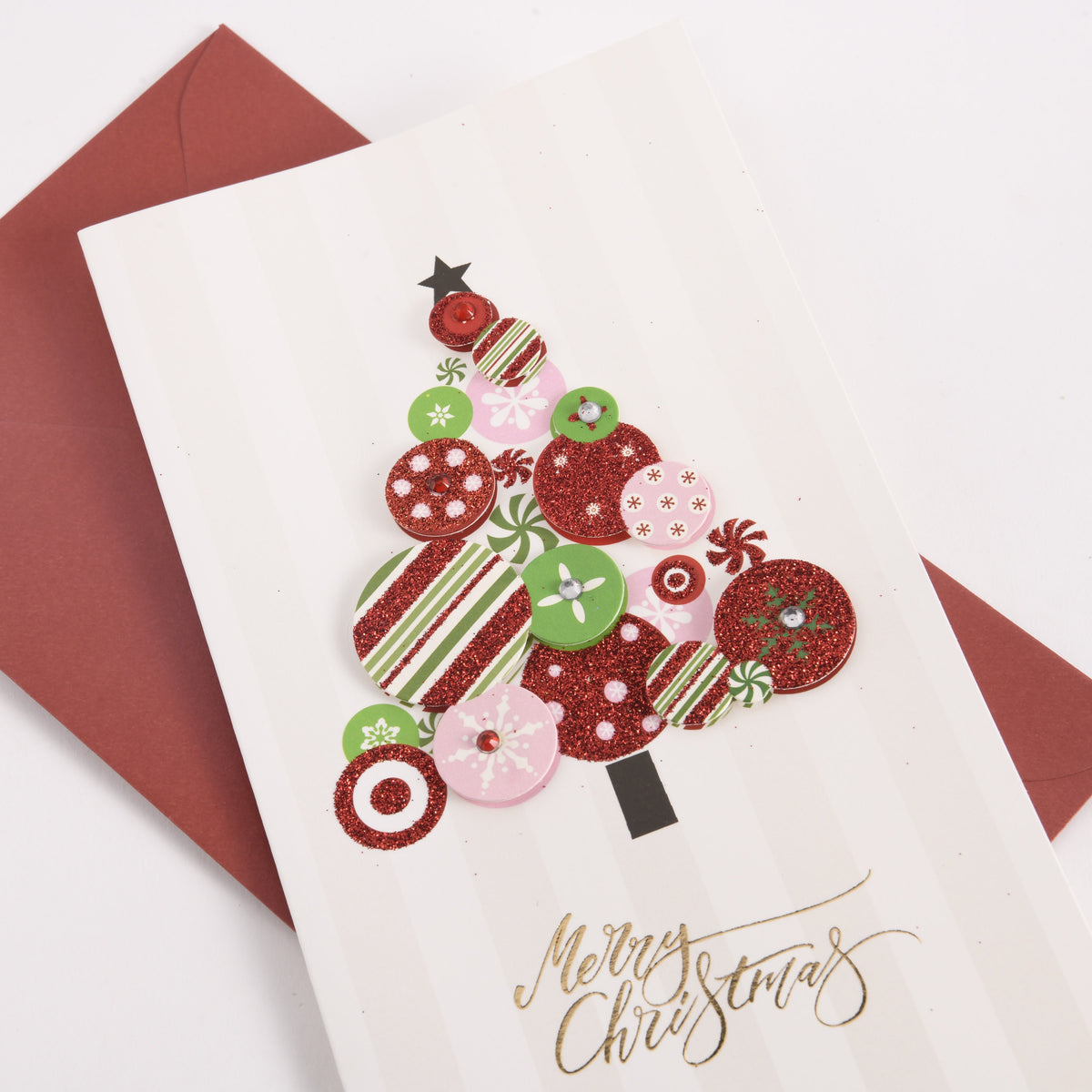 Mini Christmas Card Set - 4pcs