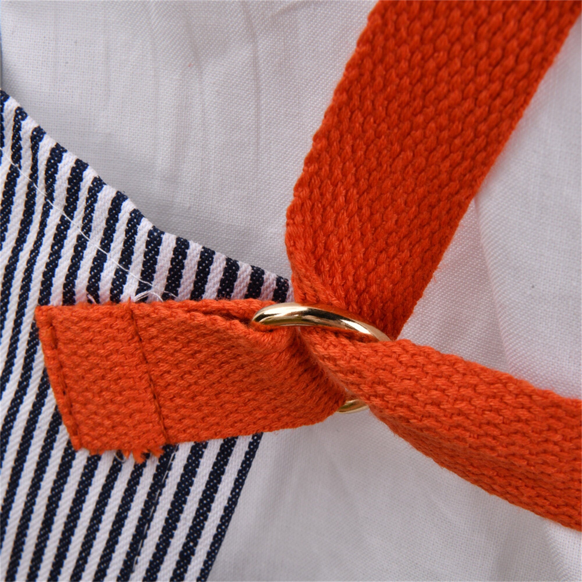 Adjustable Crossback Garden Aprons with Multiple Pockets&Towel Loop