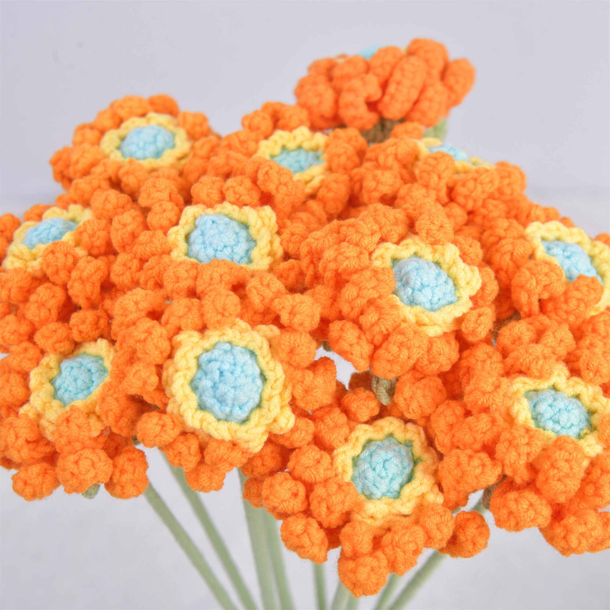 Handmade Daisy/Gerbera Crochet Bouquet