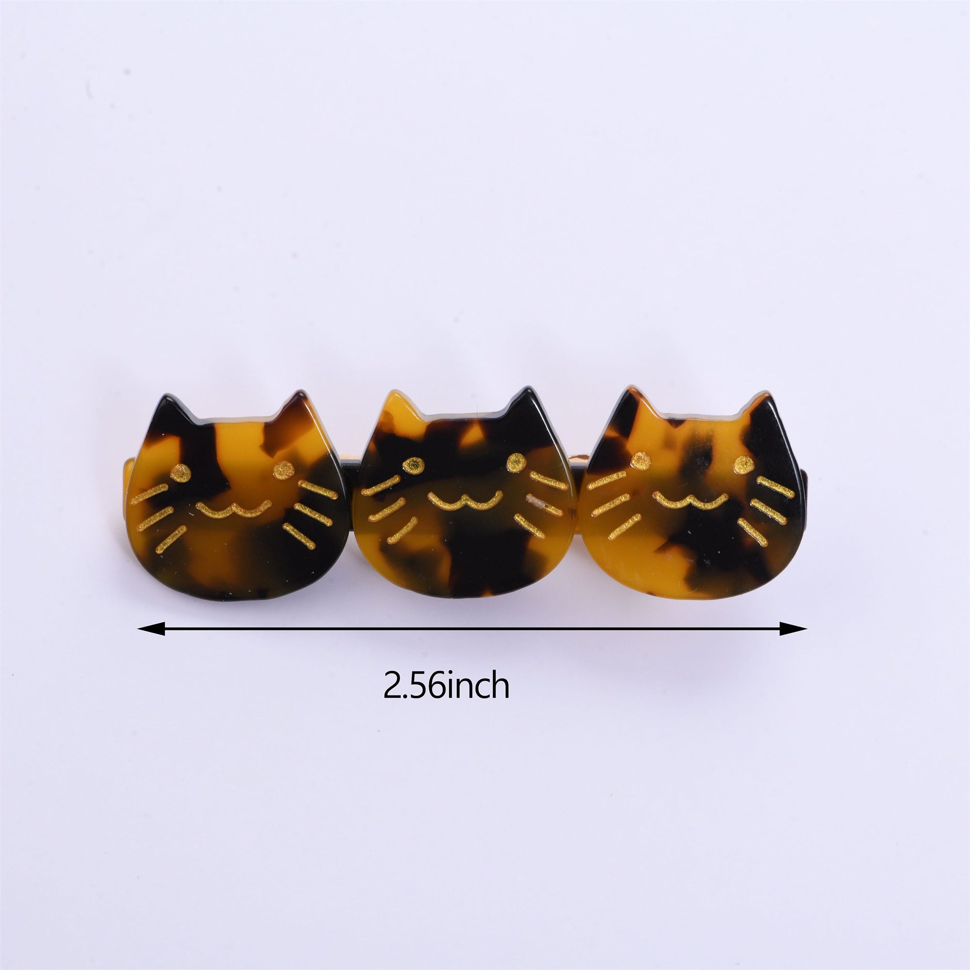 Kitten Hair Barrette, Cute Animal Design Hair Clips