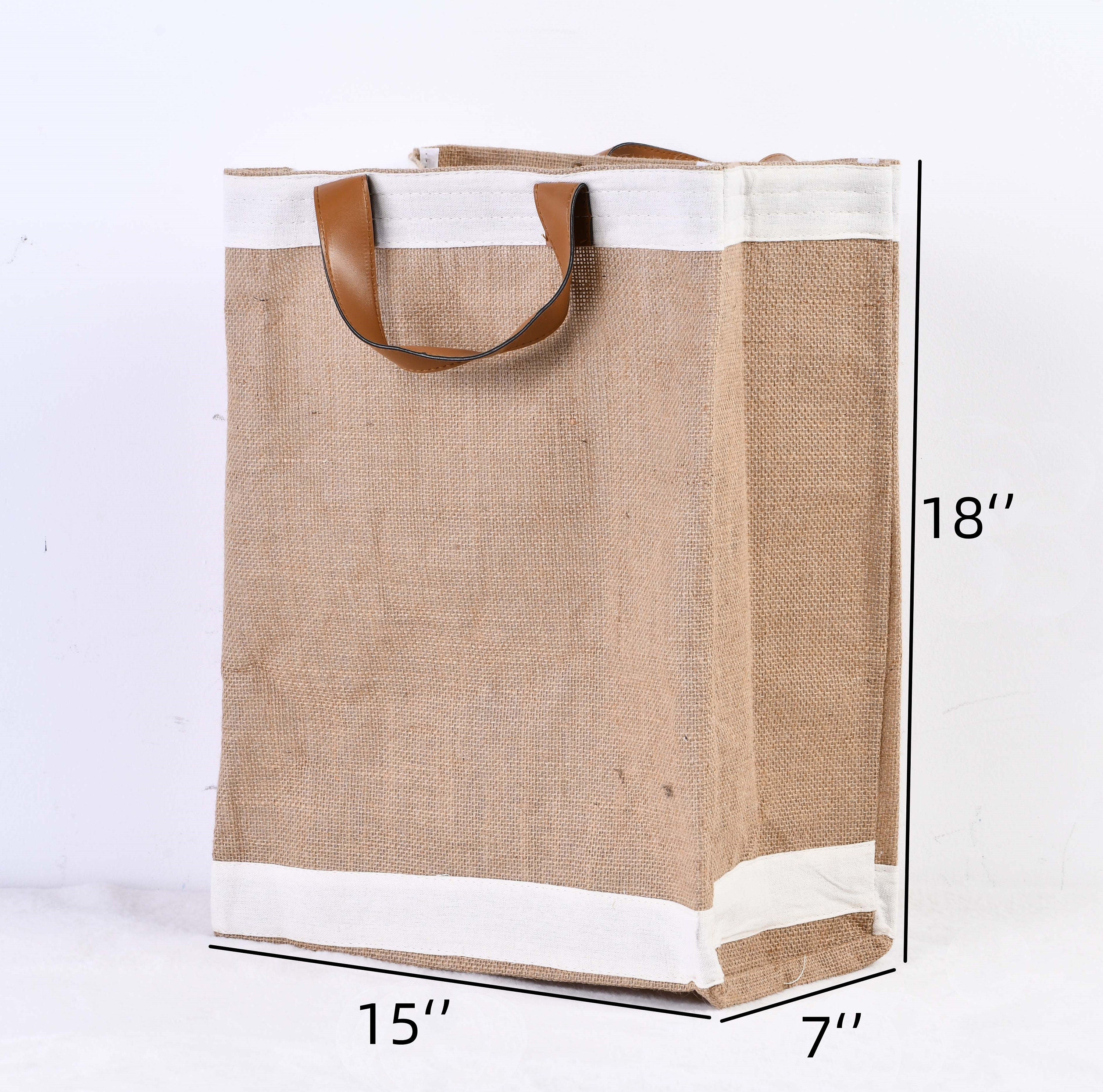 Half Moon Straw Tote Bag