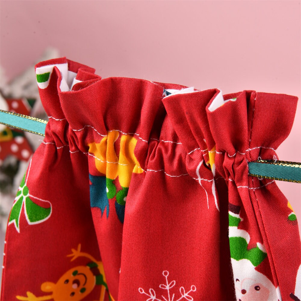 S/M/L Christmas Santa Gift Bags