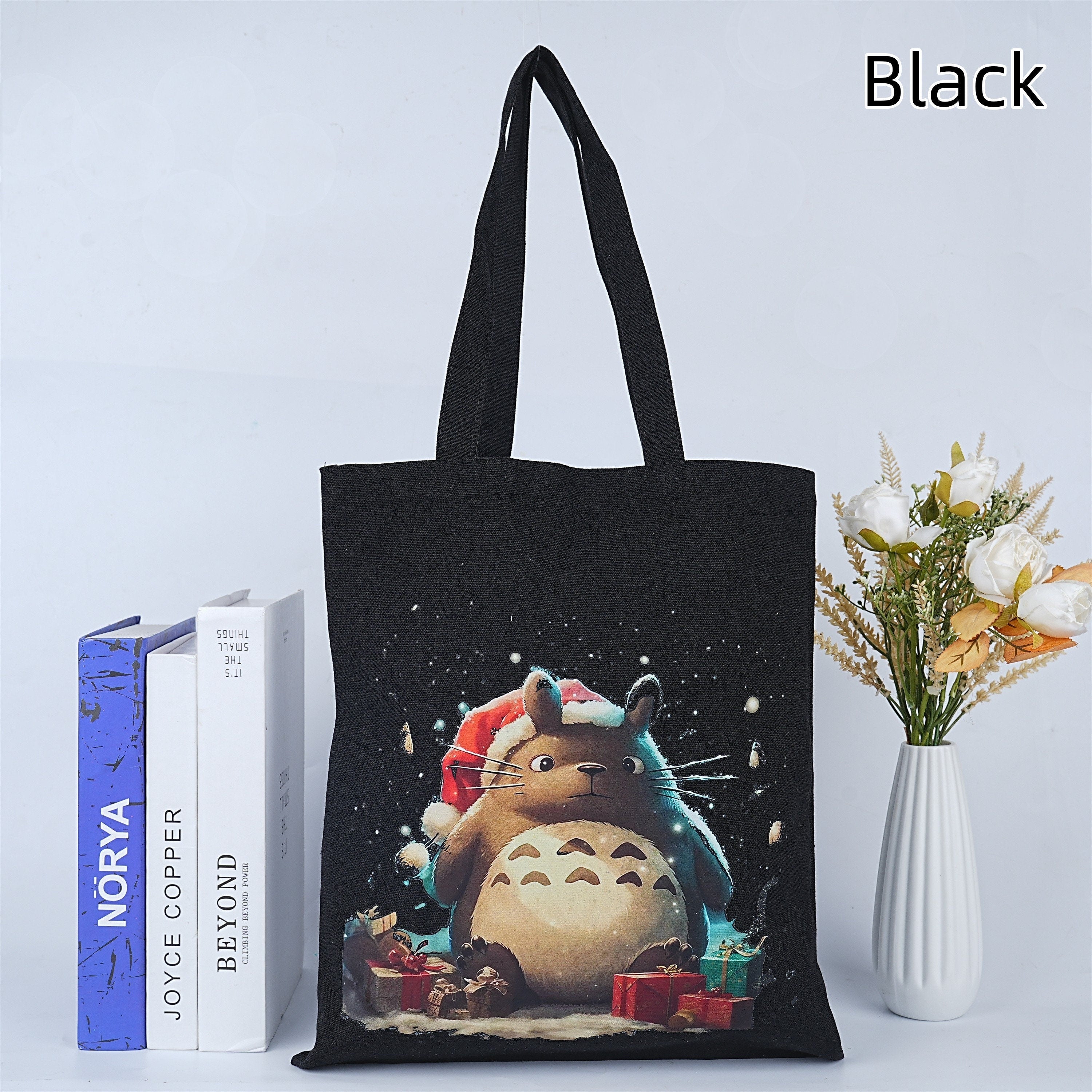 Handmade Totoro Gift Christmas Tote Bag