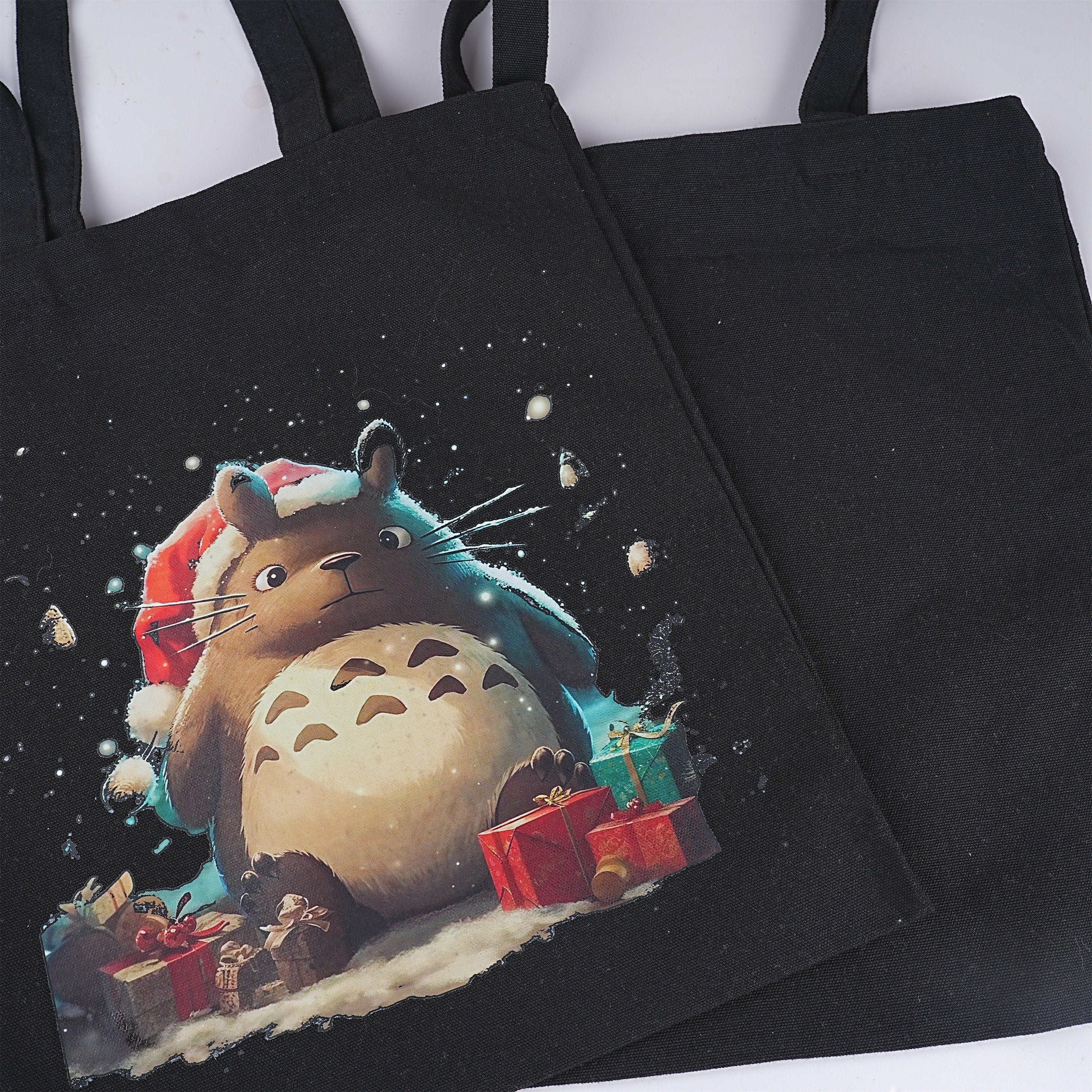 Handmade Totoro Gift Christmas Tote Bag