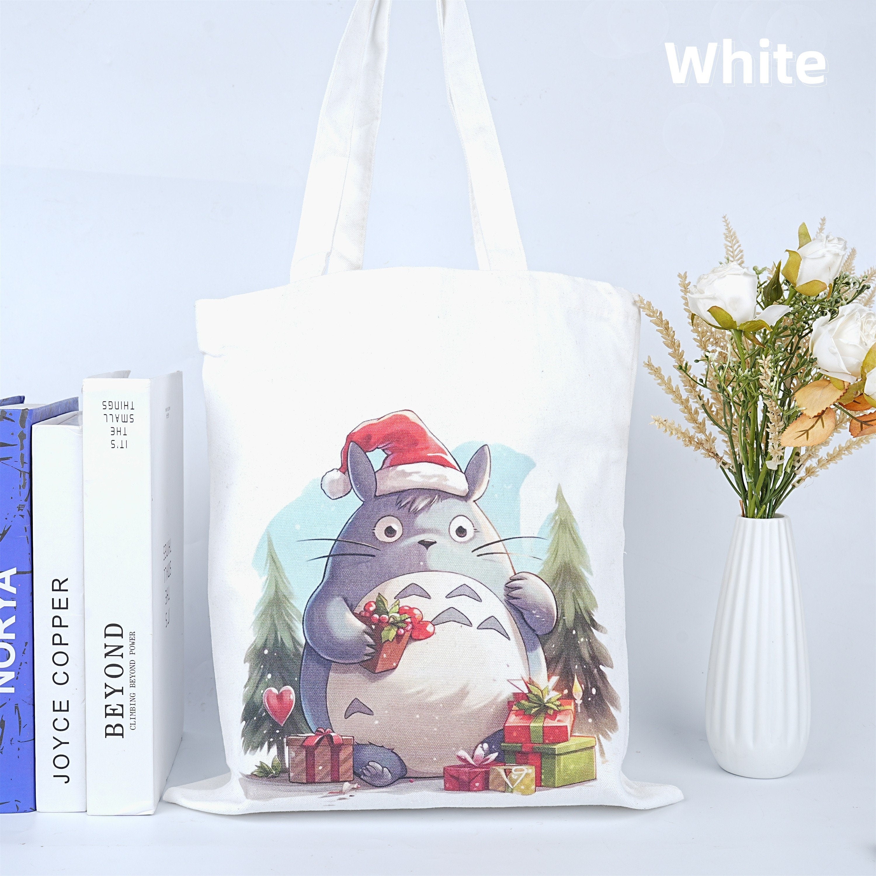 Handmade Totoro Gift Christmas Tote Bag