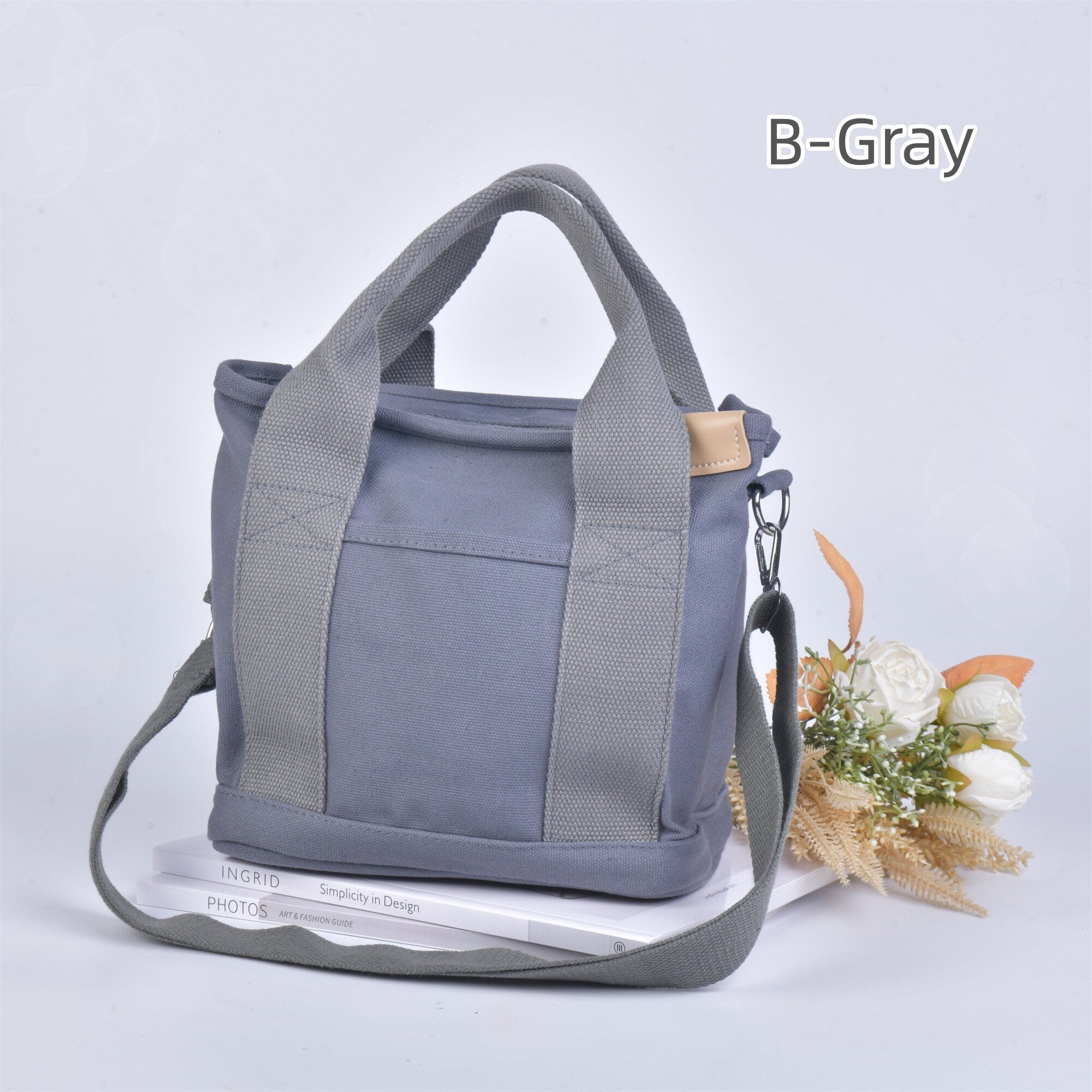 Large Capacity Tote Bag with Multi-Pockets