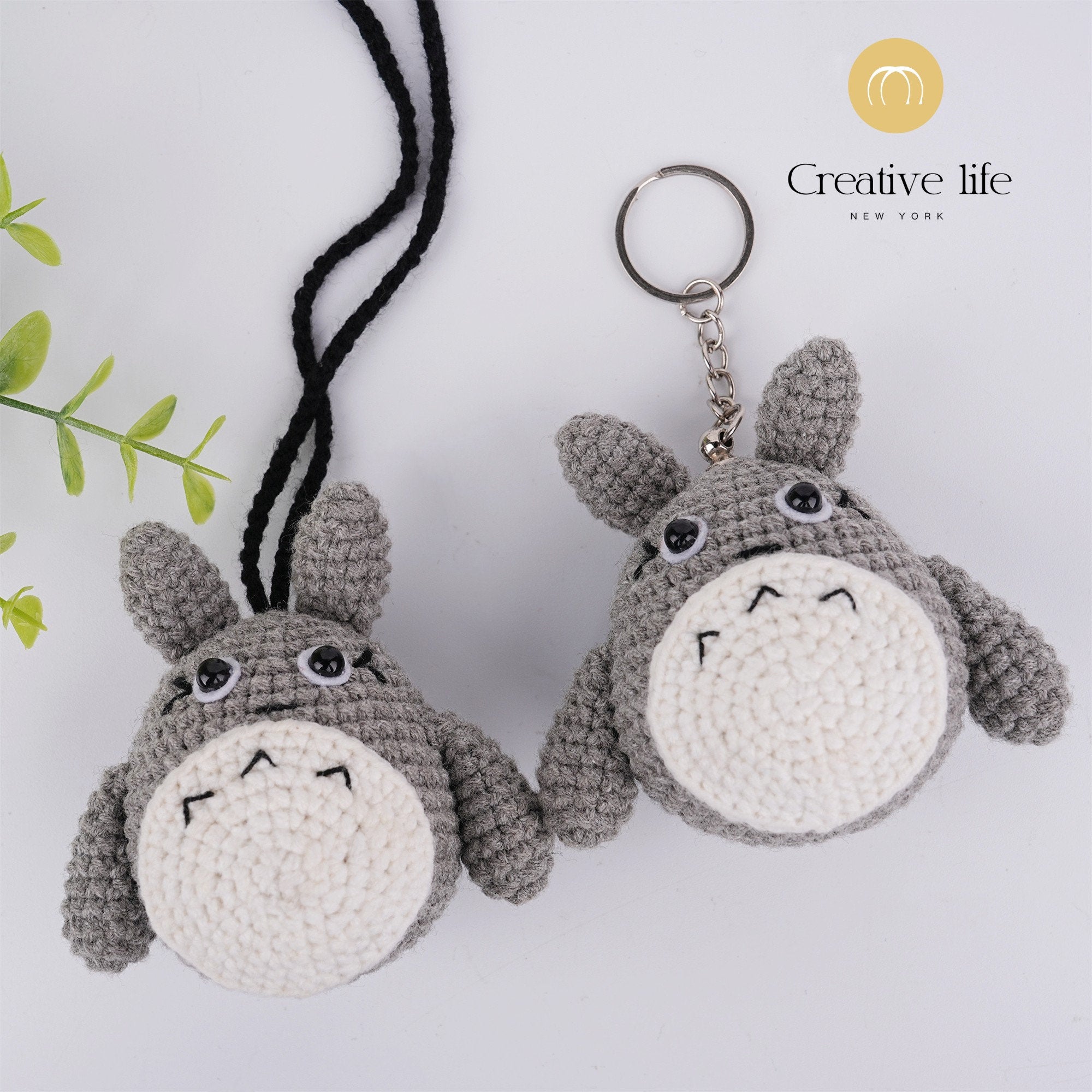 Handmade Anime My Neighbor Totoro Car Pendant Keychain