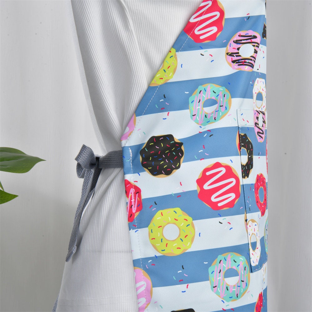Cute Cartoon Handmade Cupcakes/Donut/Ice Cream Parent and Child Apron Set